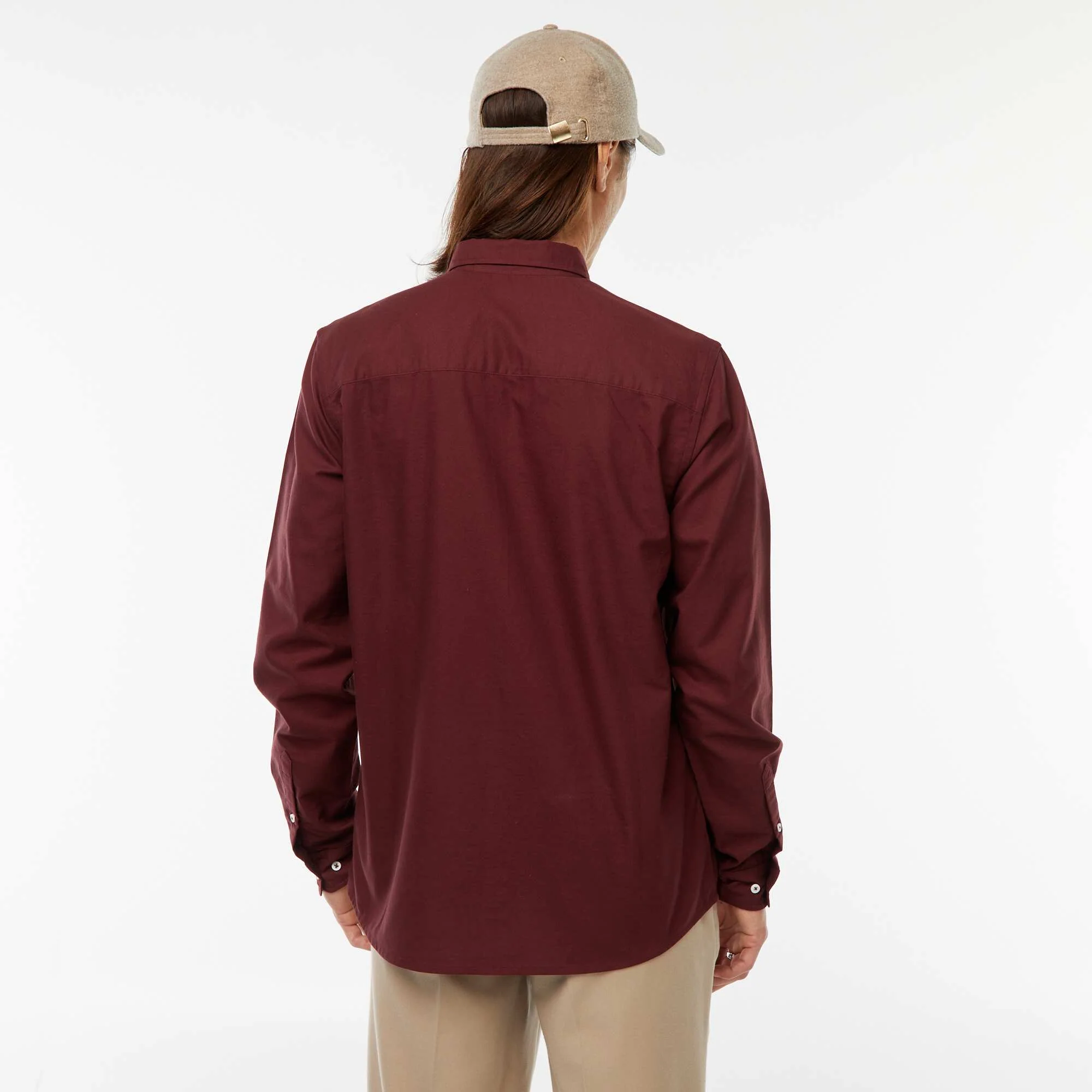 Regular-fit Oxford shirt RED - Image 3