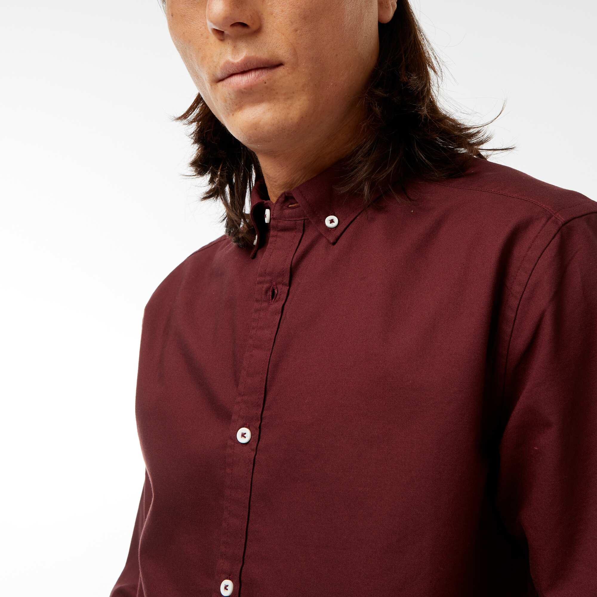 Regular-fit Oxford shirt RED - Image 5