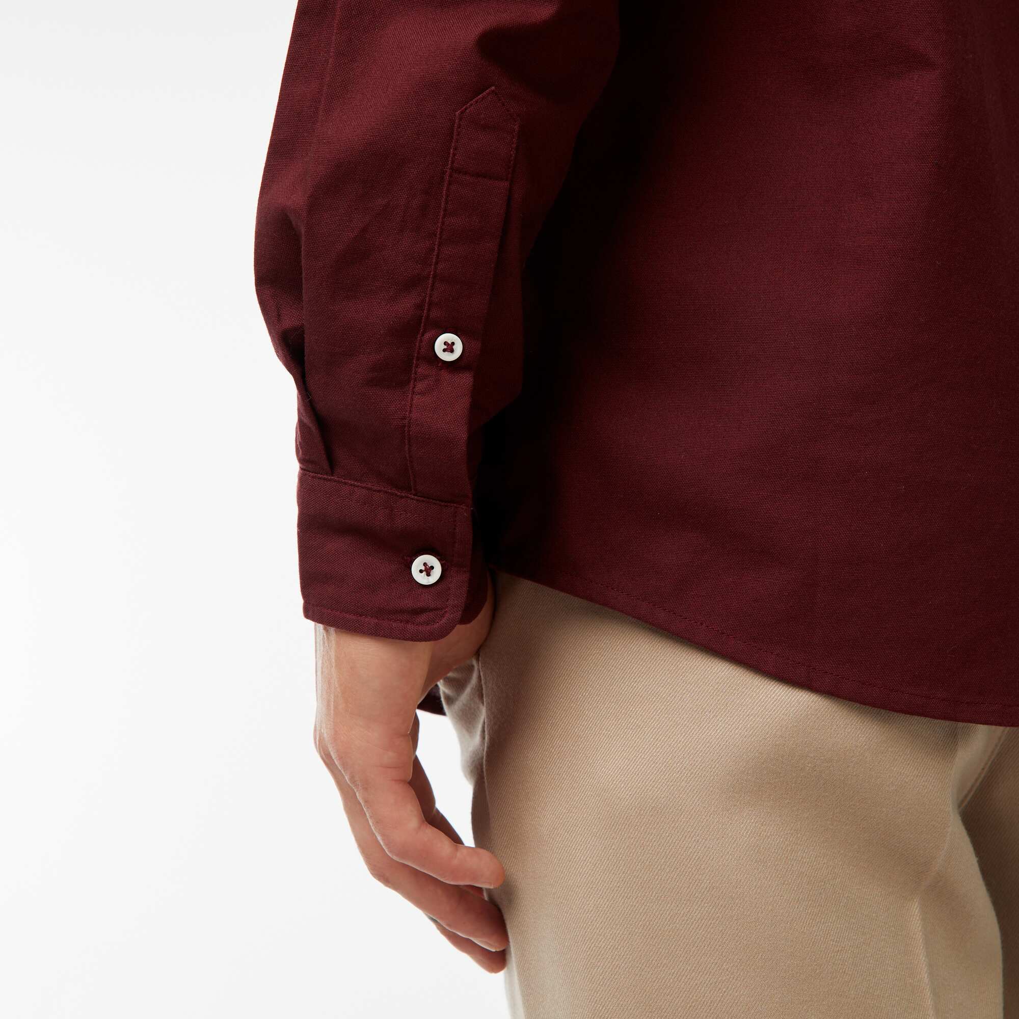 Regular-fit Oxford shirt RED - Image 6