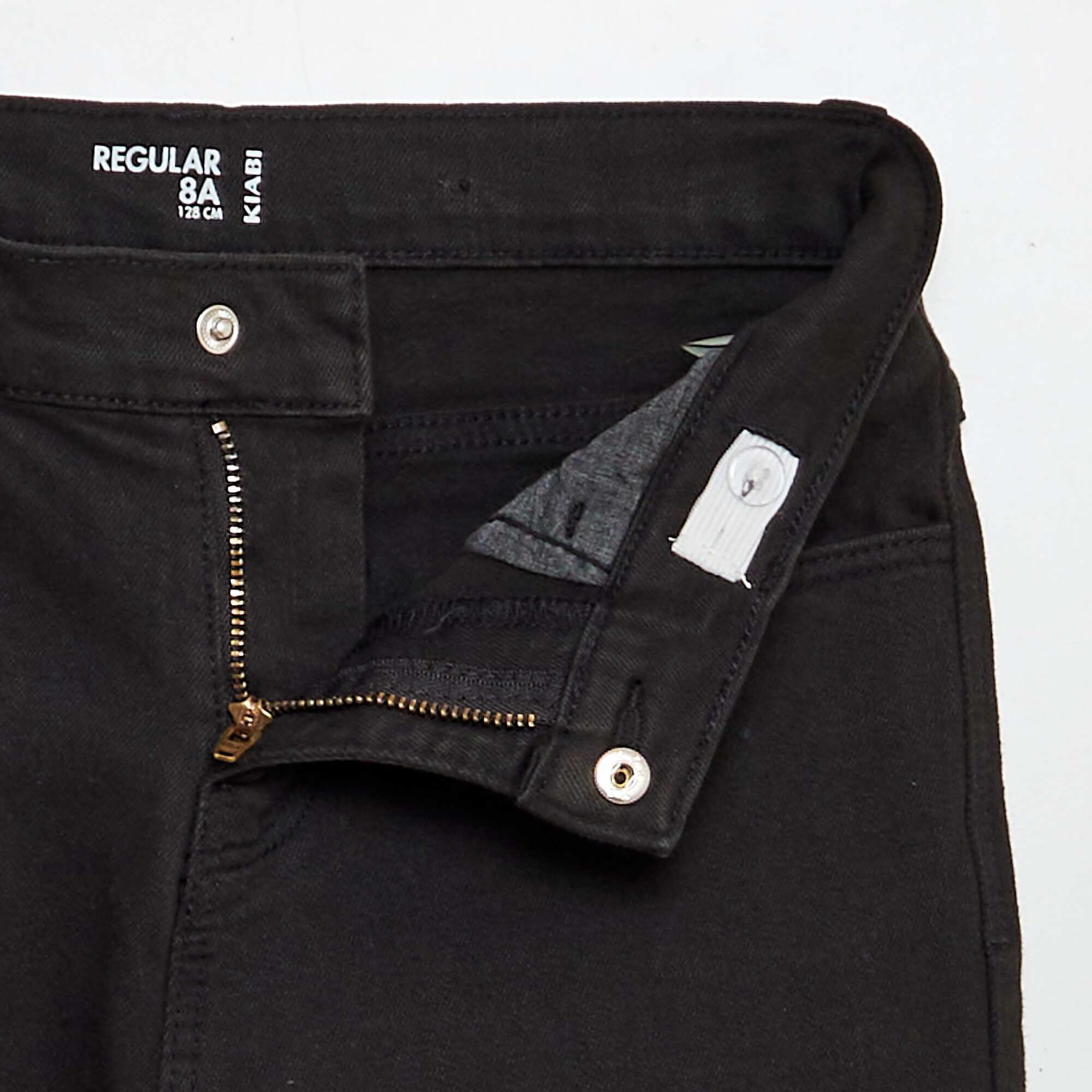 Regular-fit straight-leg jeans black - Image 5