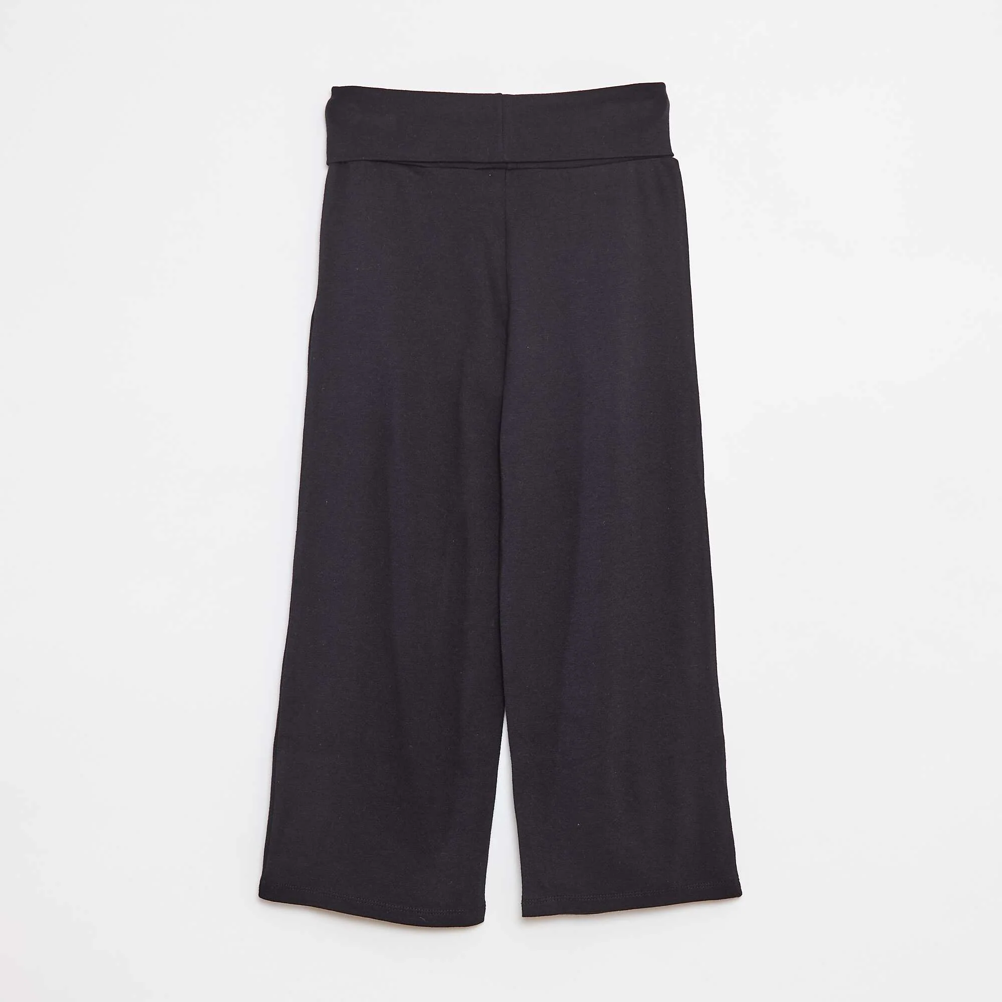Regular-fit trousers with elasticated waist BLACK - Image 2