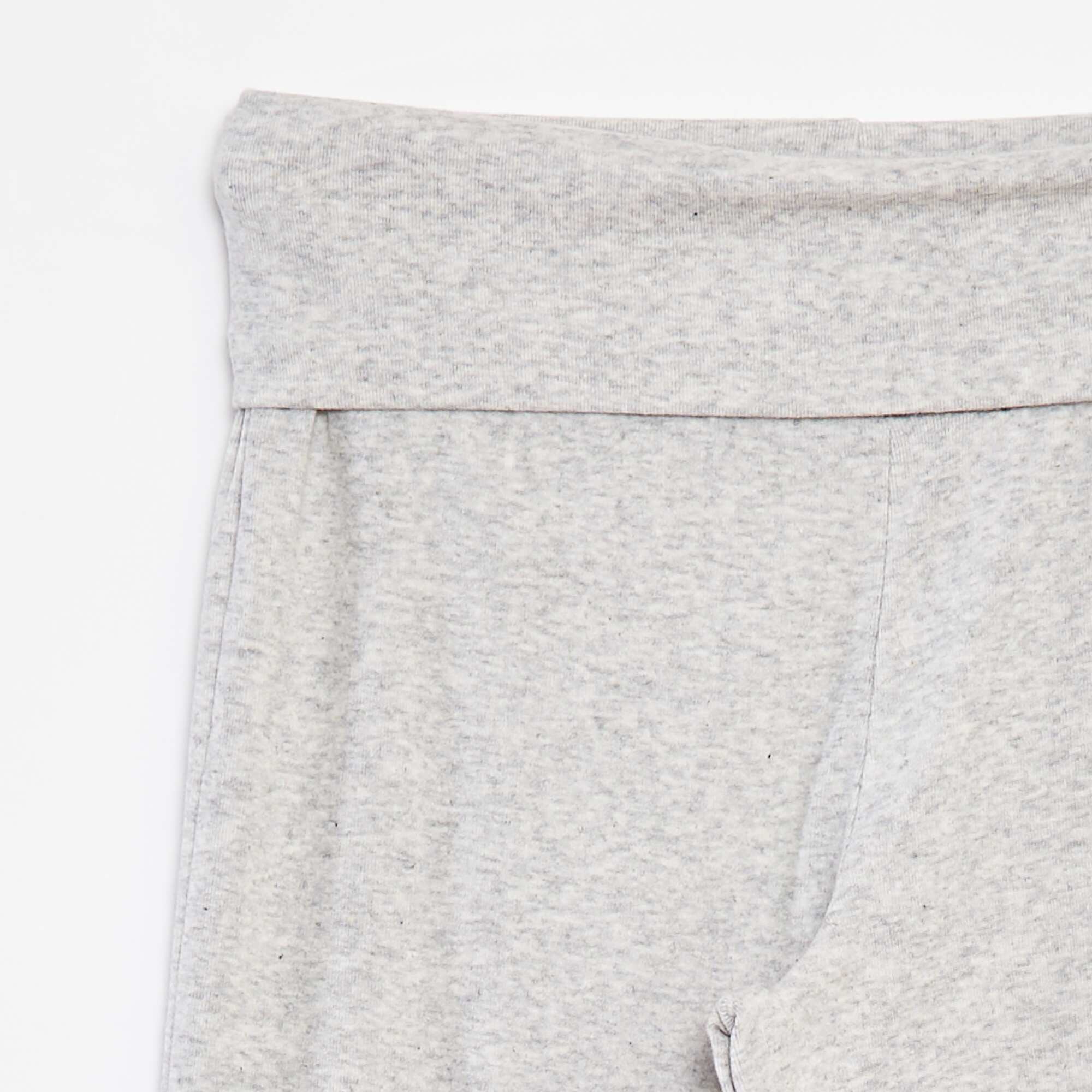 Regular-fit trousers with elasticated waist GREY - Image 3