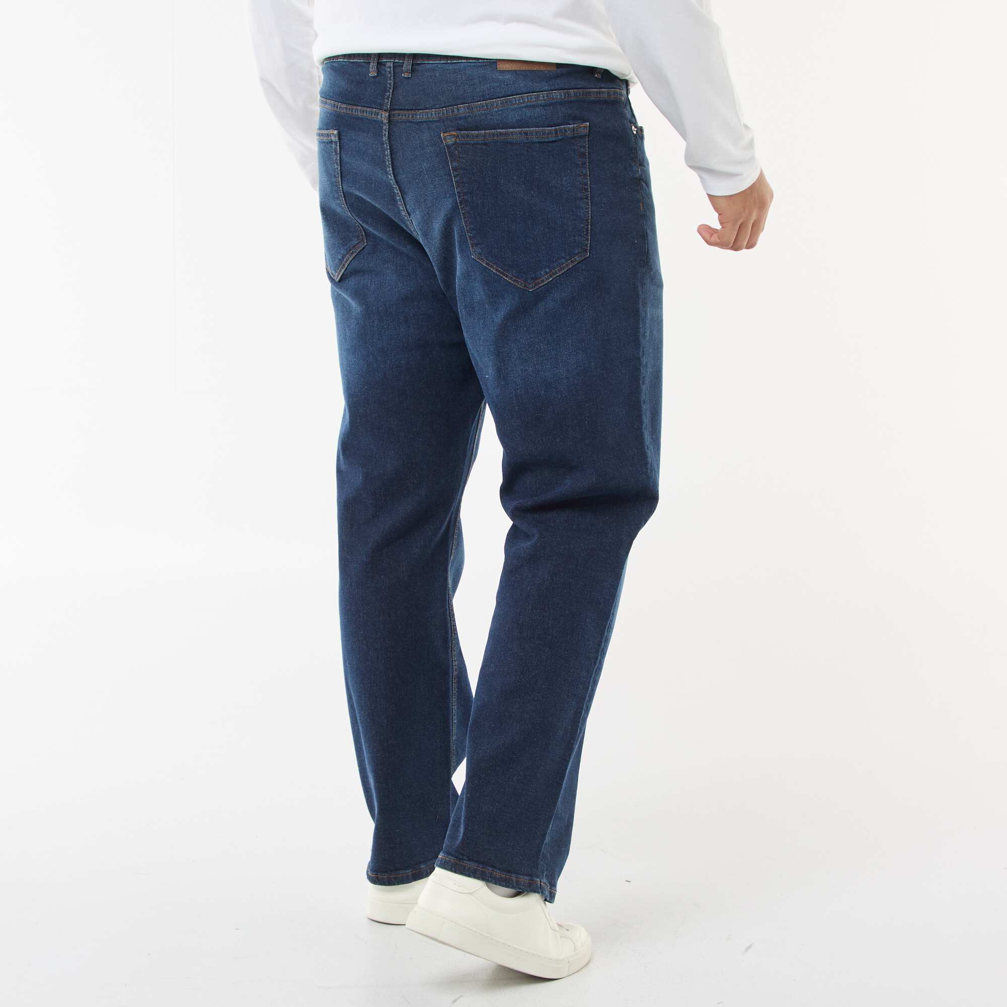 Regular / Straight Leg 5-Pocket Jeans BLUE - Image 3