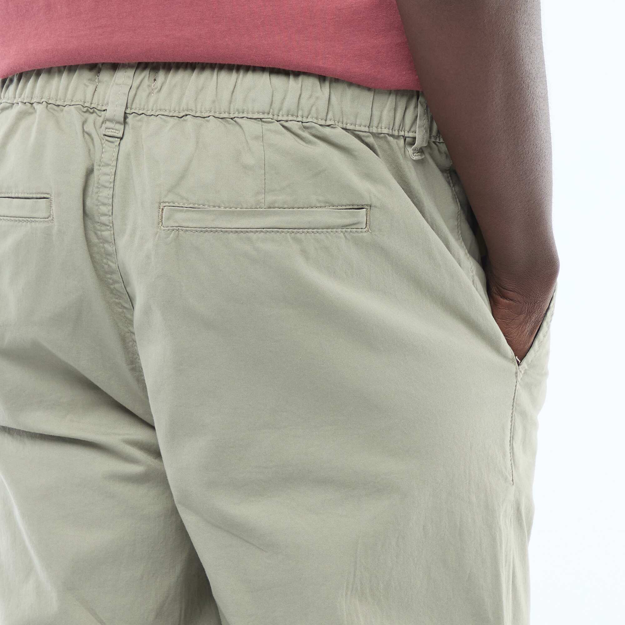 Regular Twill Trousers GREEN - Image 5