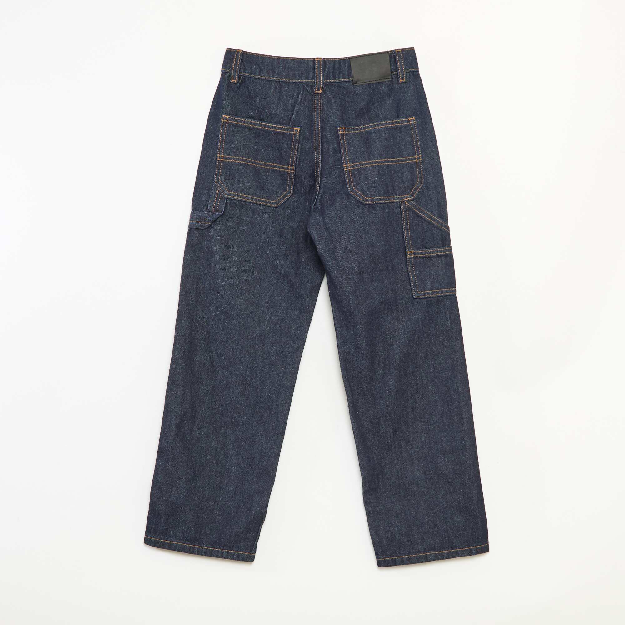 Relaxed-fit denim trousers BLUE - Image 2