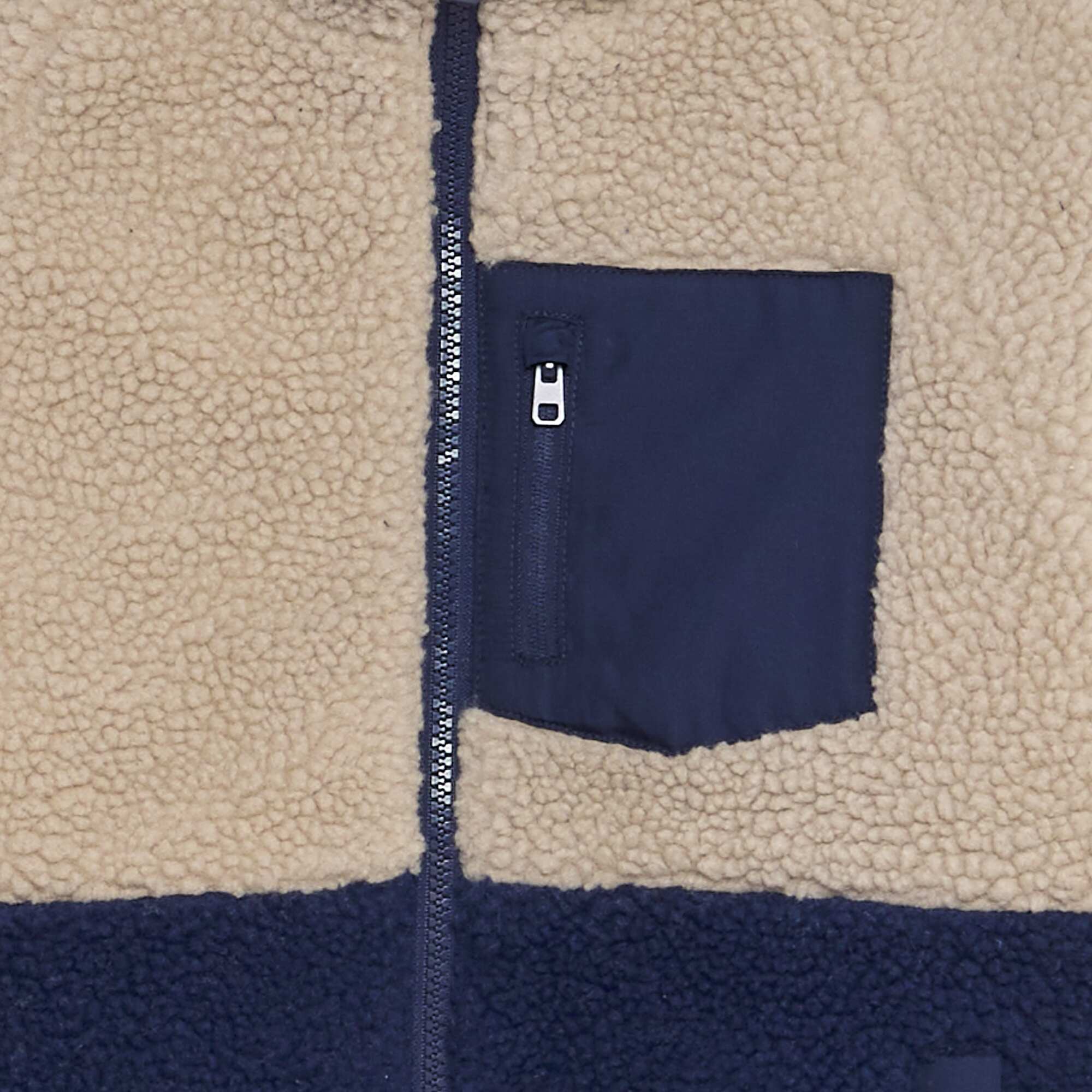 Reversible Sherpa jacket BEIGE - Image 5
