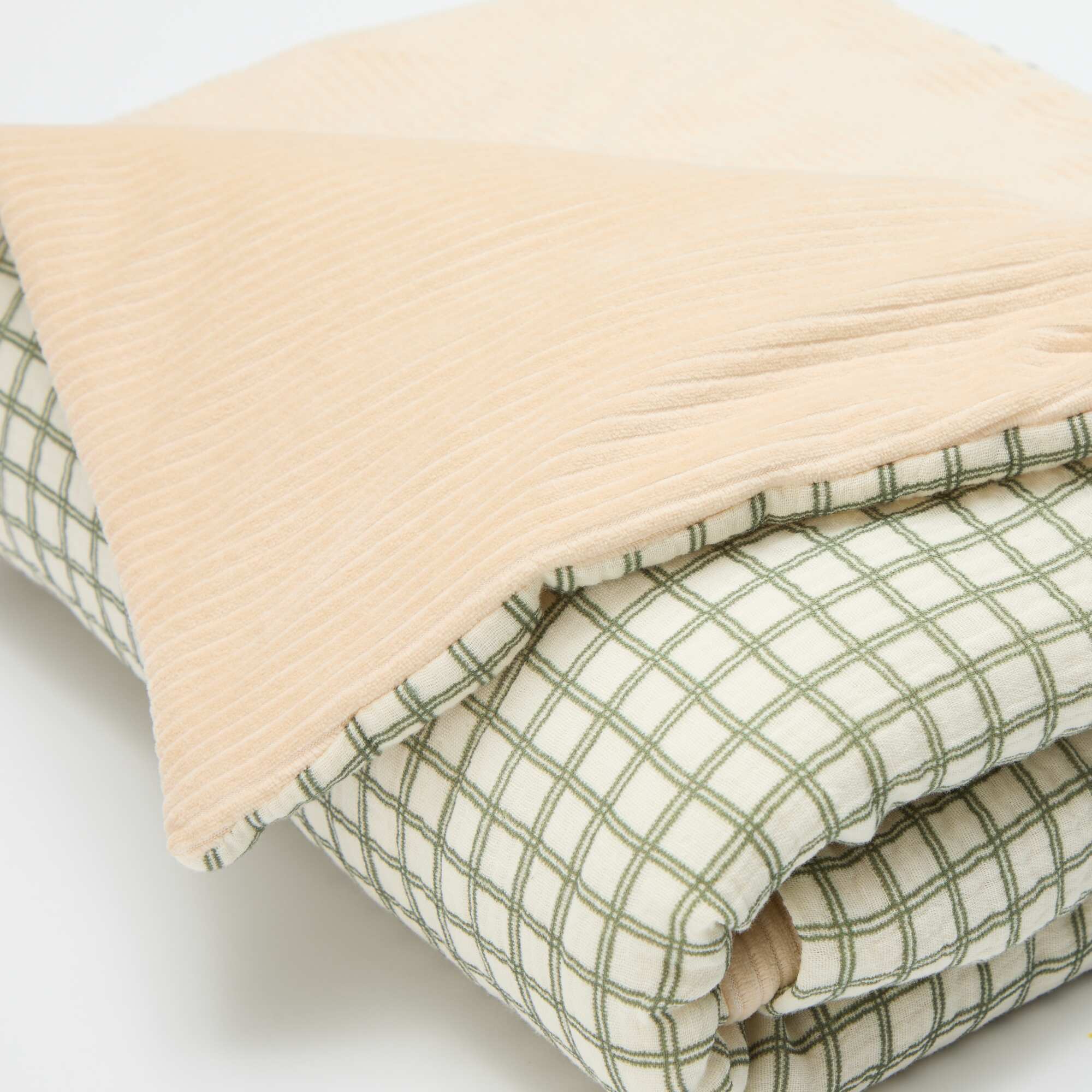 Reversible Throw - Kiabi Home KHAKI - Image 3