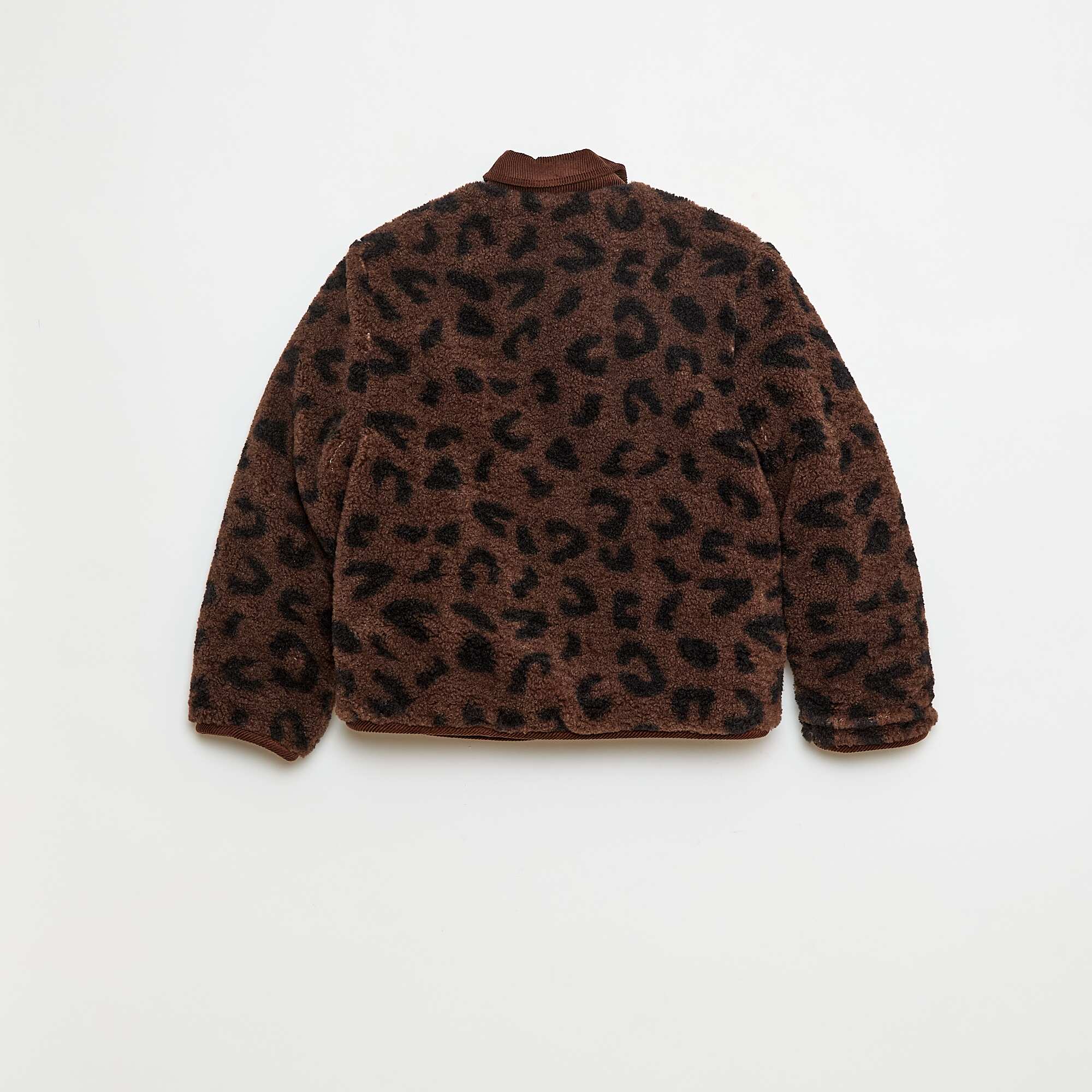 Reversible Warm Workwear Style Jacket BLACK - Image 3