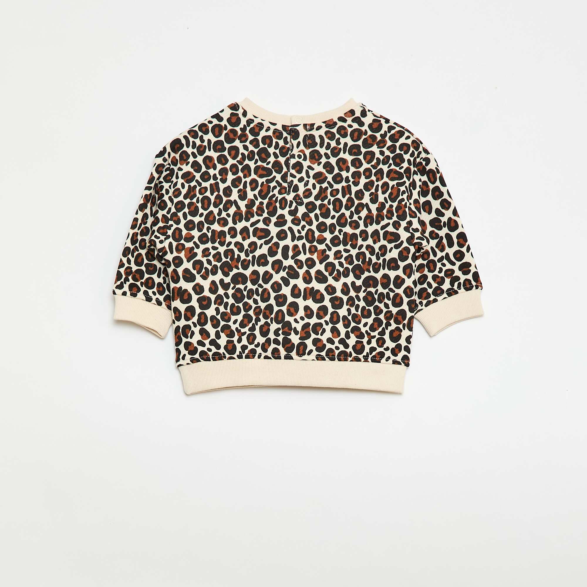 Round Neck Sweatshirt - Valentine's Day WHITE - Image 2
