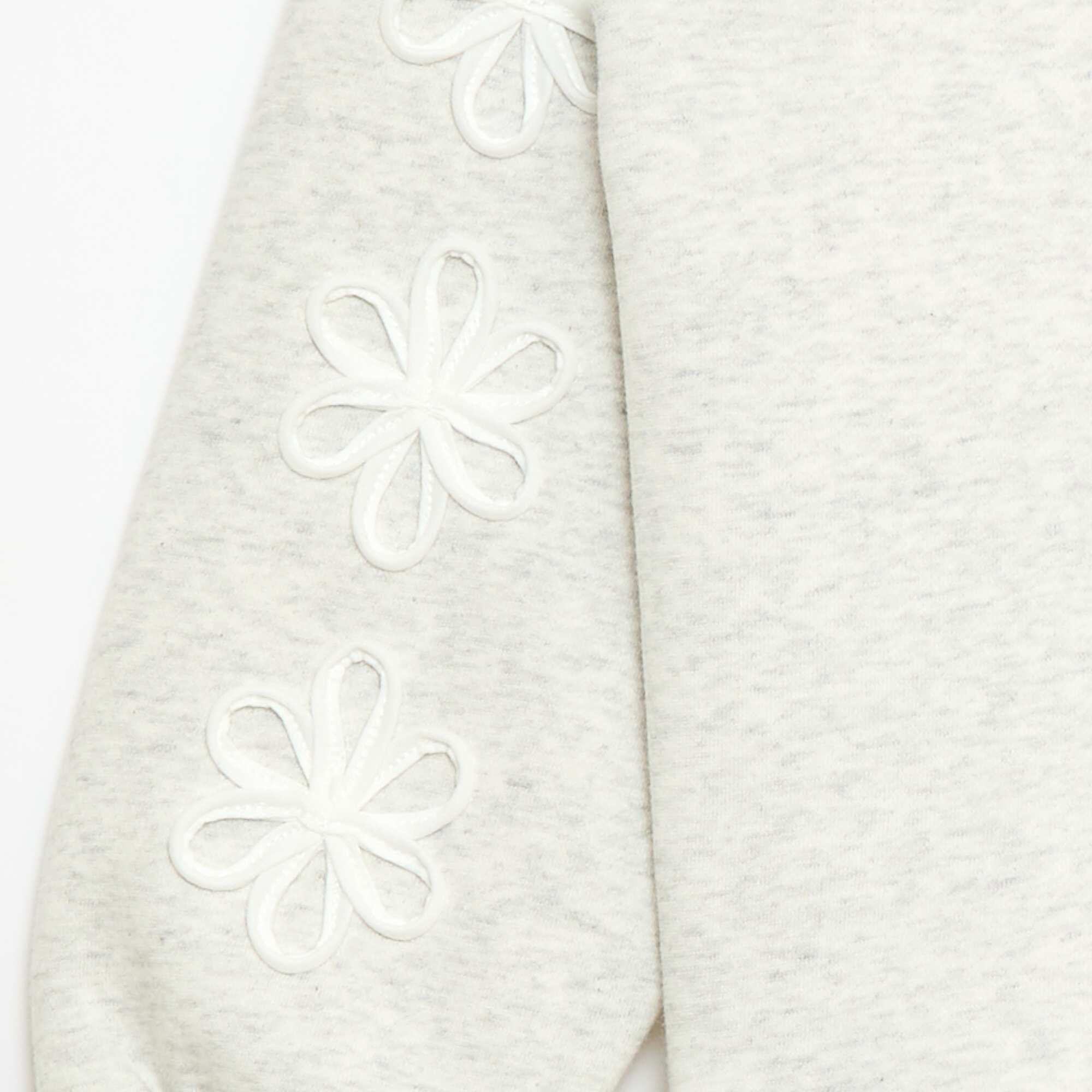Round Neck Sweatshirt with Cord Detail GREY - Image 2