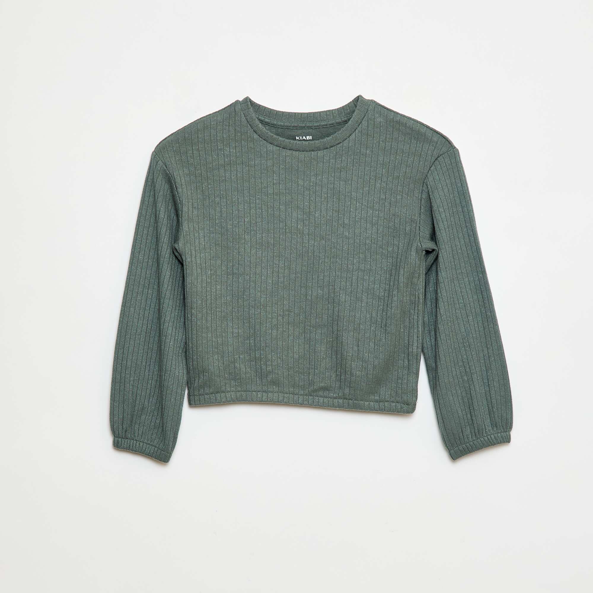 Round neck T-shirt GREEN