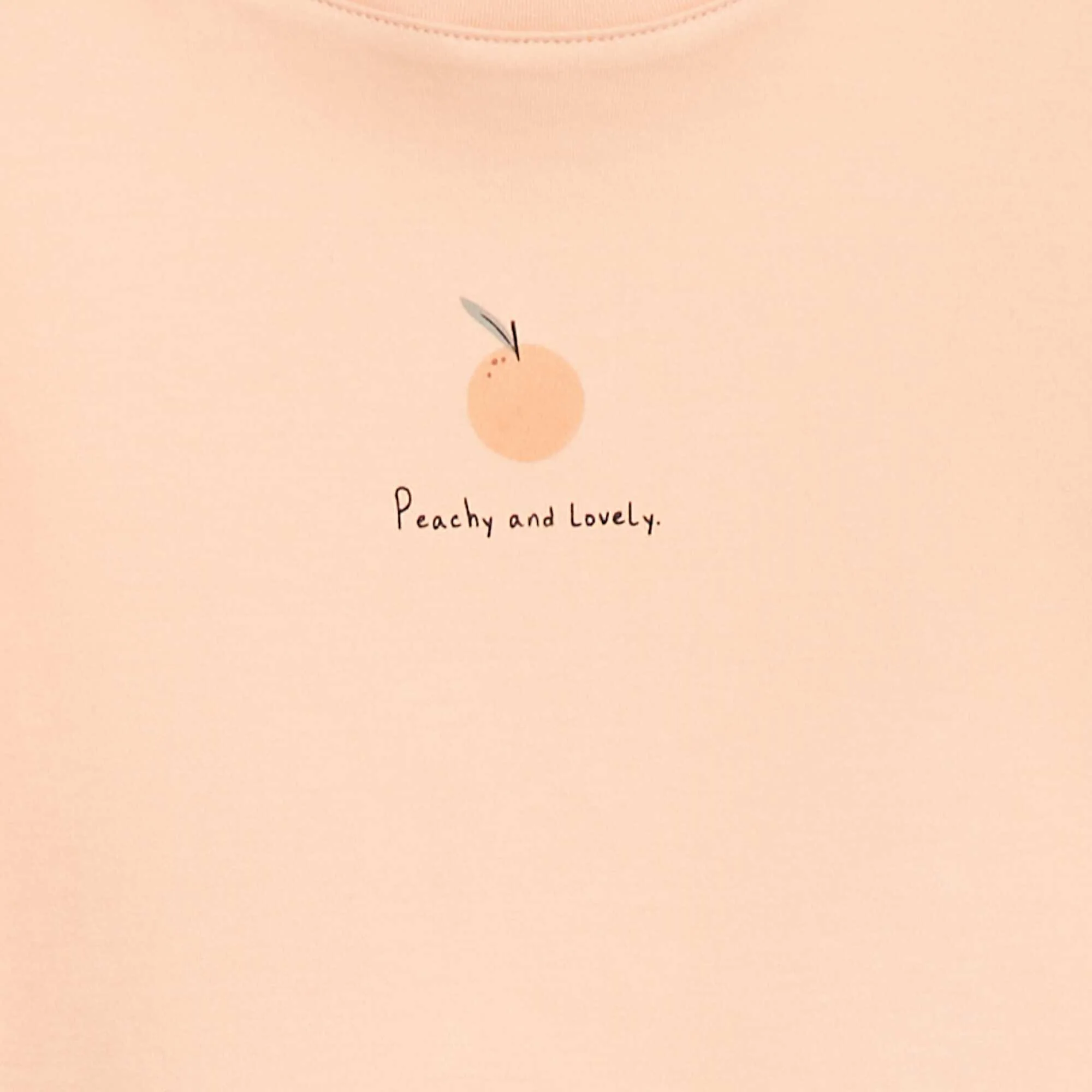 Ruffled T-shirt - cradle to cradle ORANGE - Image 2