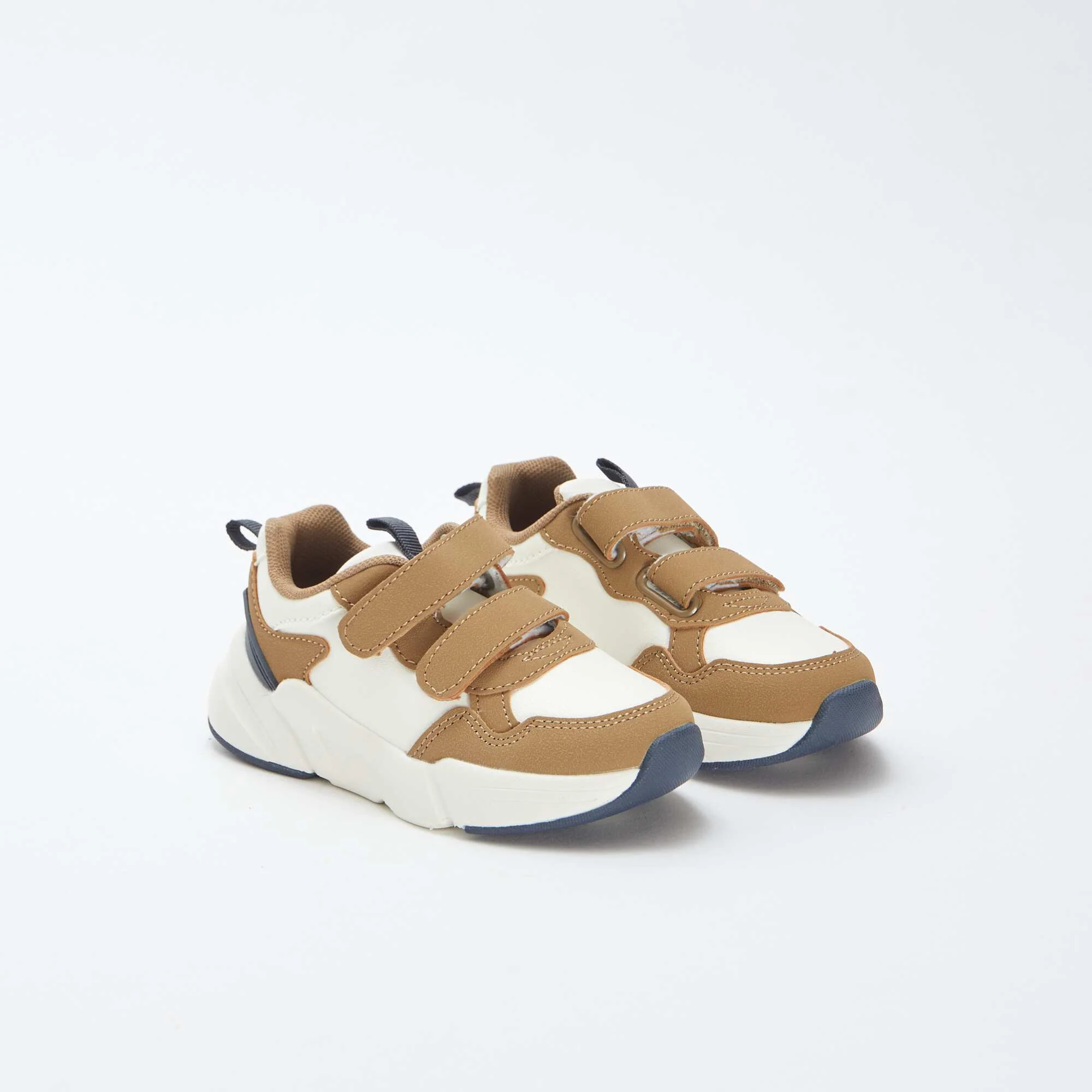 Running-style Velcro trainers WHITE