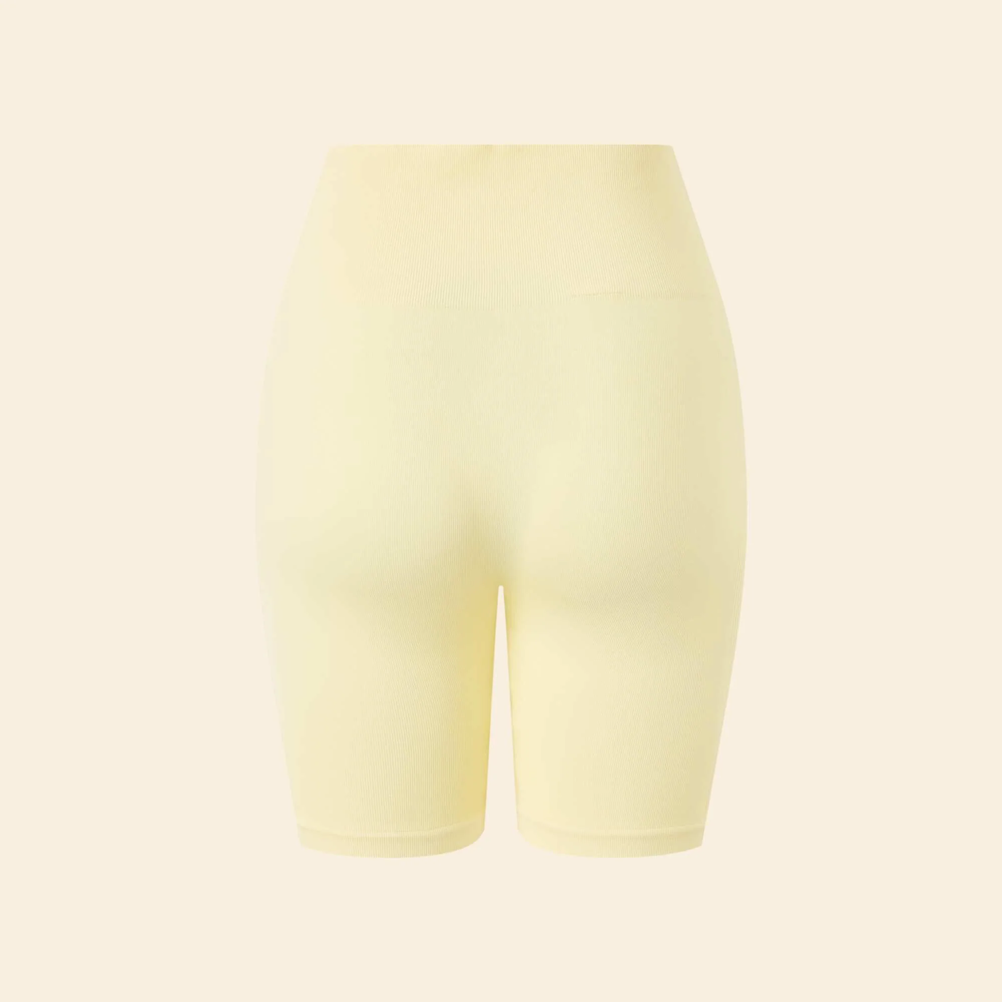 Seamless Cycling Shorts YELLOW - Image 2