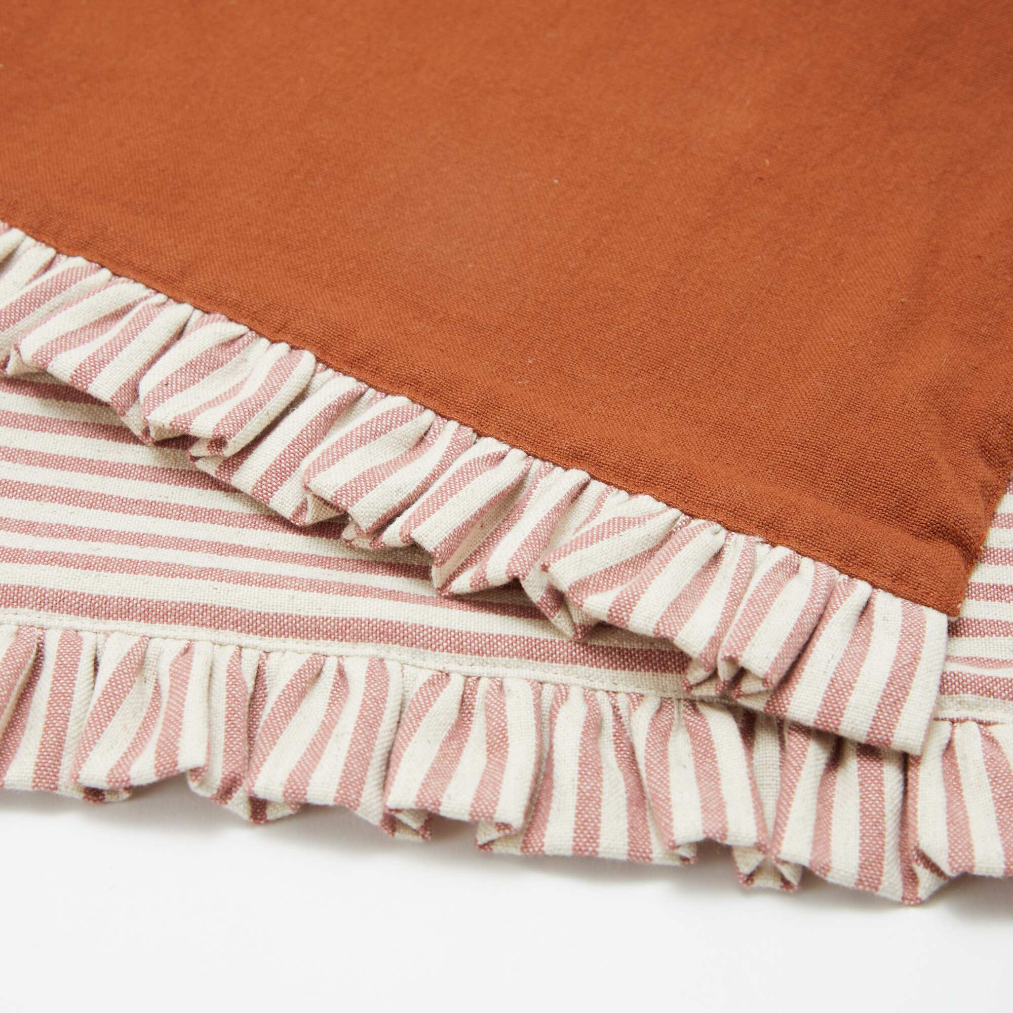 Set of 2 Placemats (32x45 cm) with Ruffles PINK - Image 3