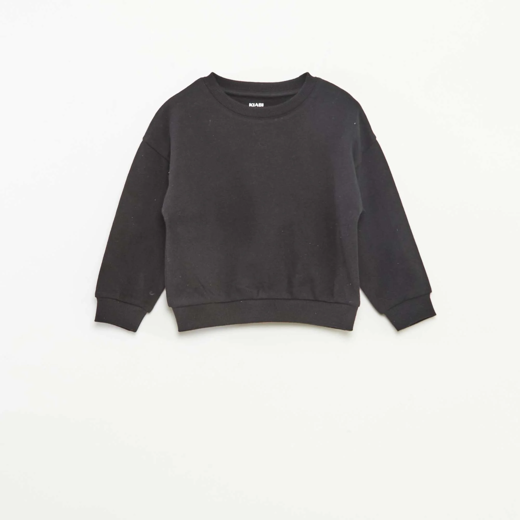 Set of 3 plain lightweight sweatshirts - 3-piece set GREY - Image 3