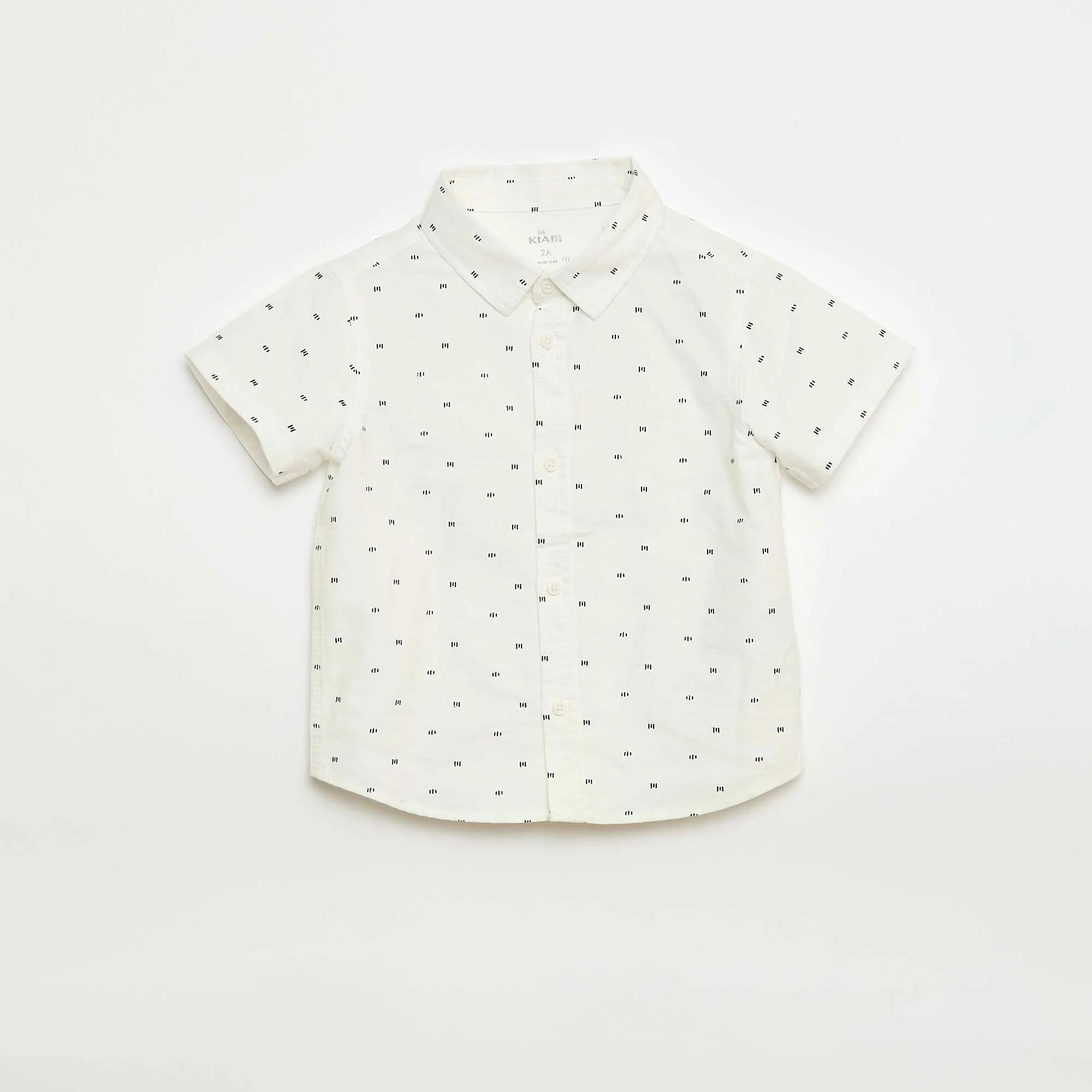Shirt + Shorts Set - 2 pieces WHITE - Image 2