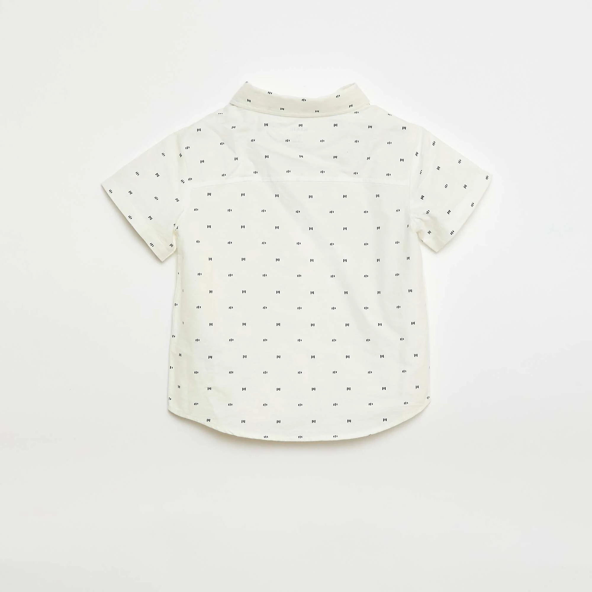 Shirt + Shorts Set - 2 pieces WHITE - Image 4