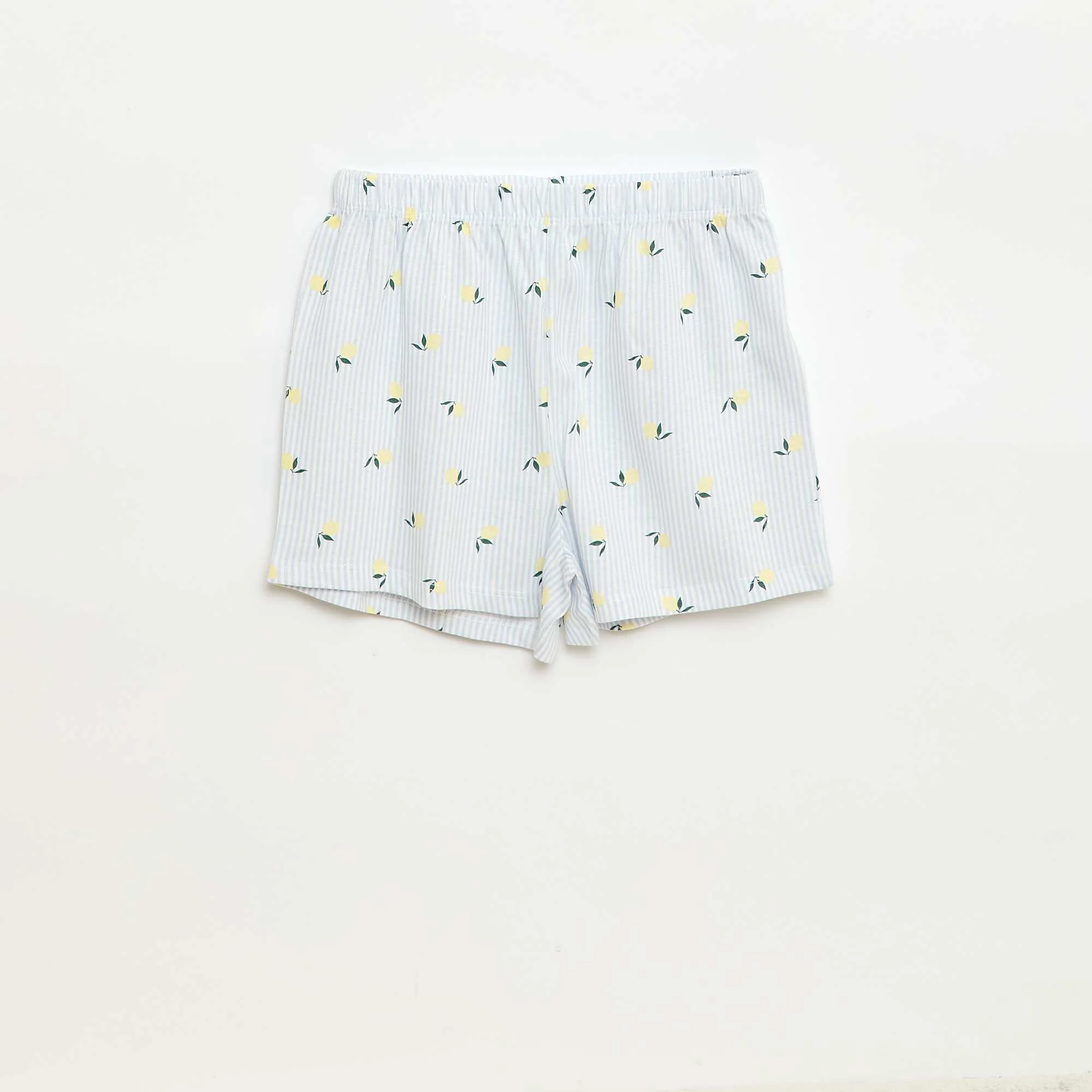 Short pajama set - 2 pieces BLUE - Image 4