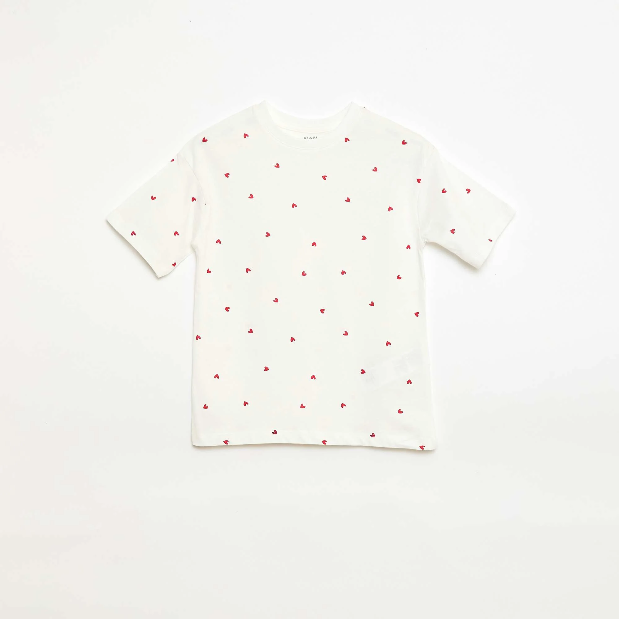 Short pajama set - 2 pieces WHITE - Image 2