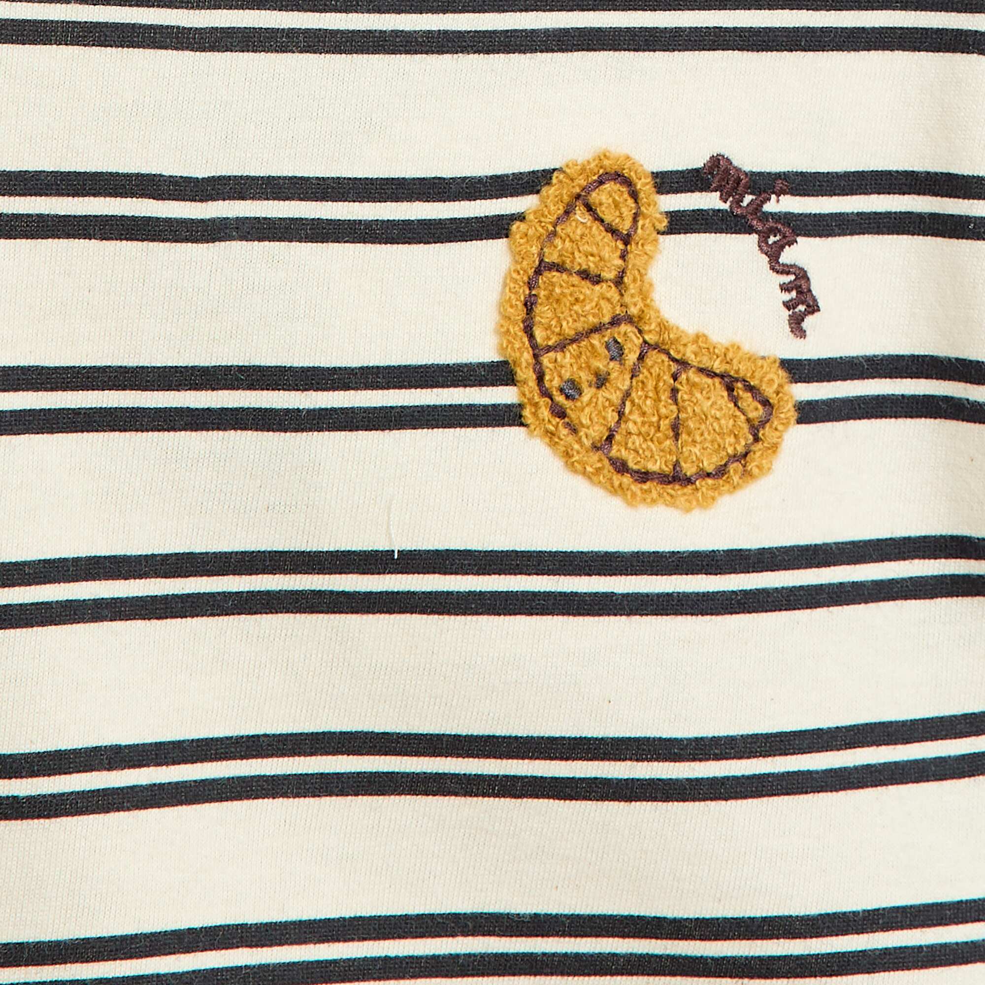 Short-Sleeve Jersey T-Shirt with Printed Chest Pocket YELLOW