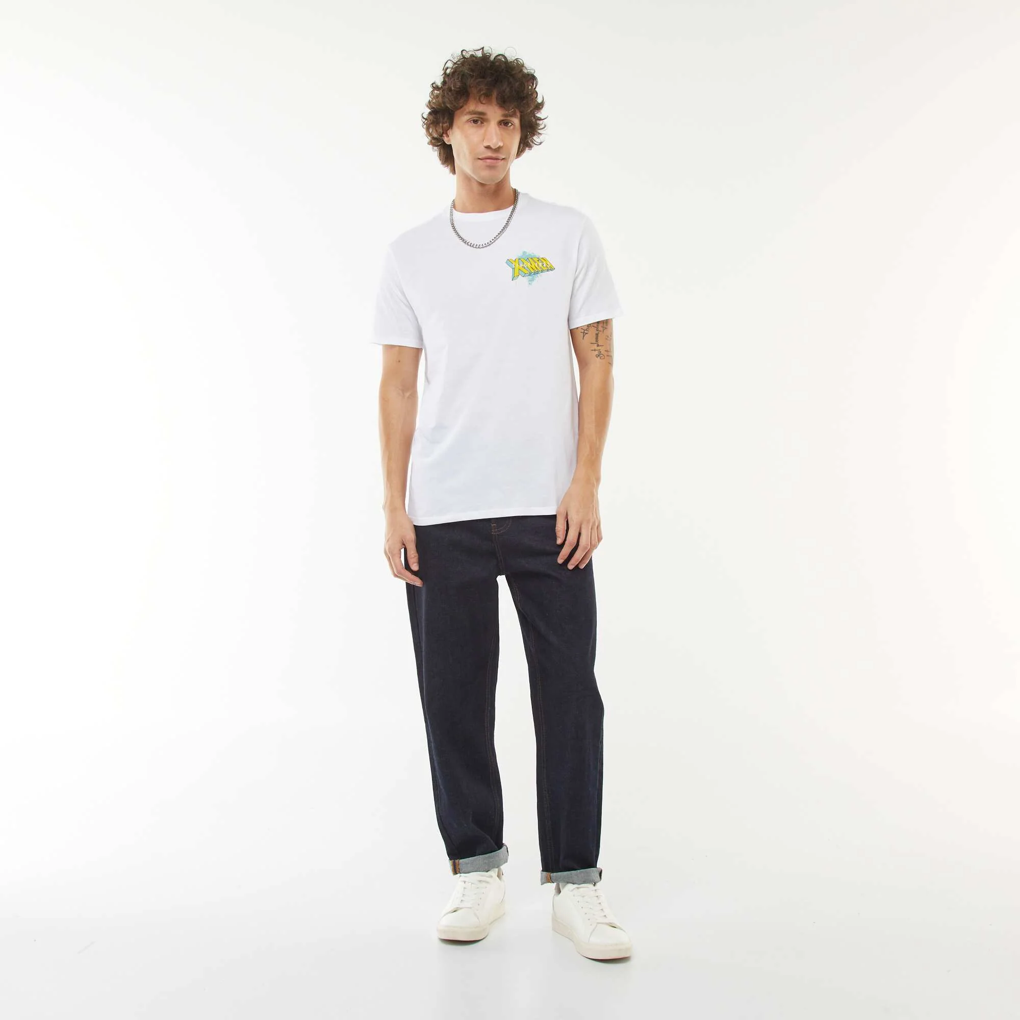 Short-sleeved Marvel X-Men printed T-shirt WHITE - Image 2