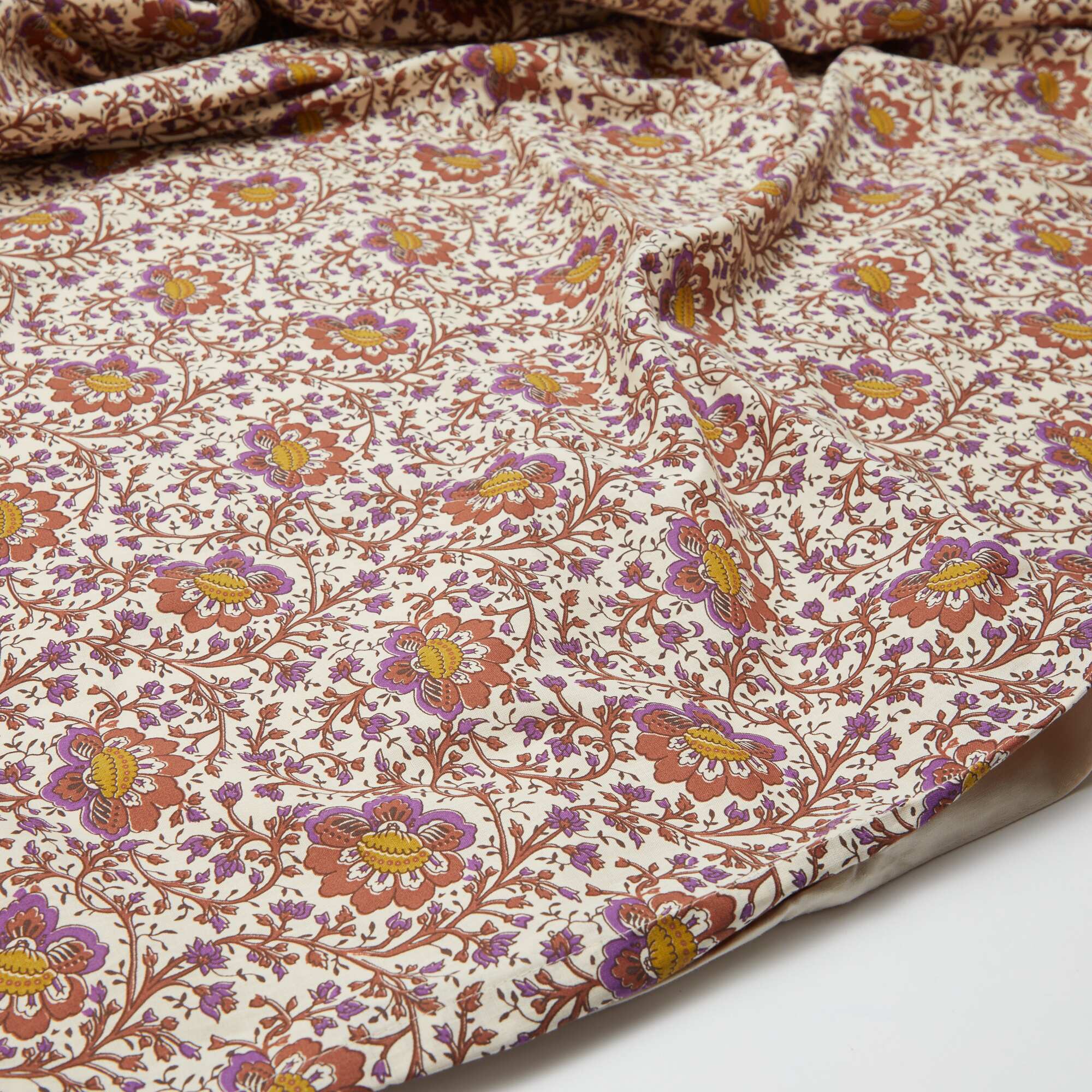 Single Bedding Set (140 x 200cm) in 57-Thread-Count Cotton - Kiabi Home BEIGE - Image 10