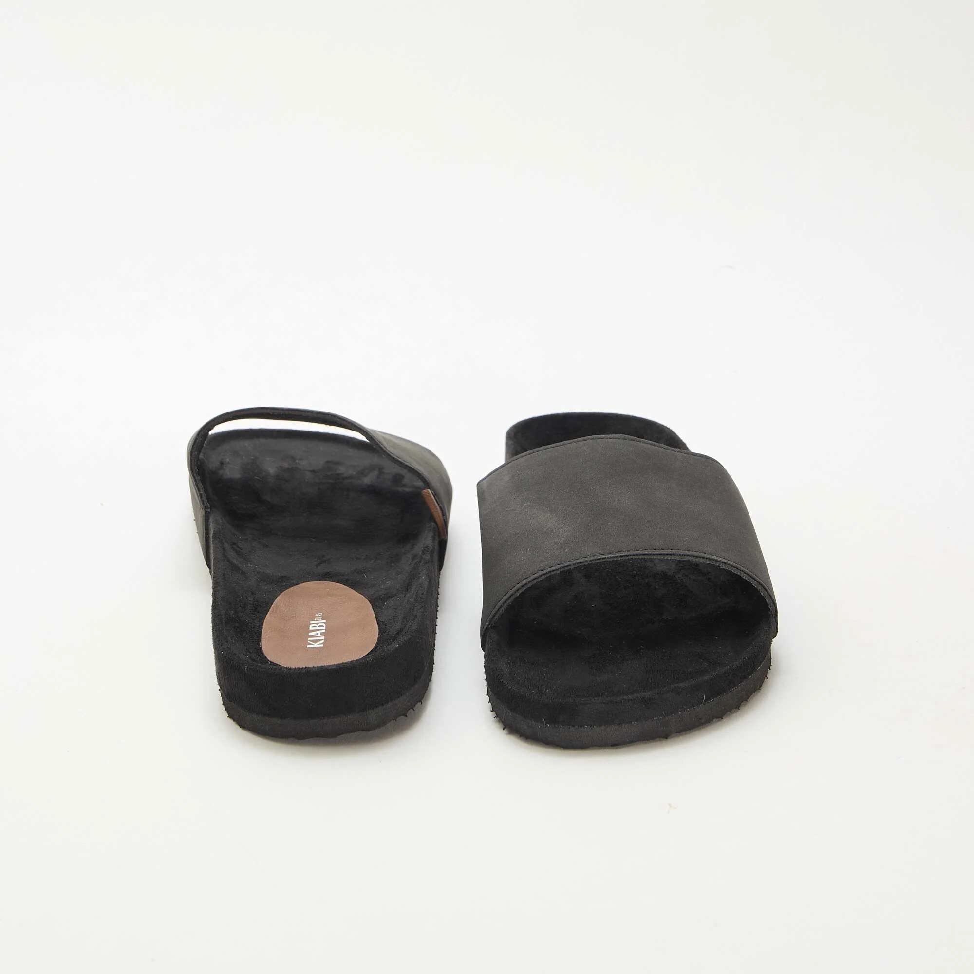 Single Strap Mules BLACK - Image 3