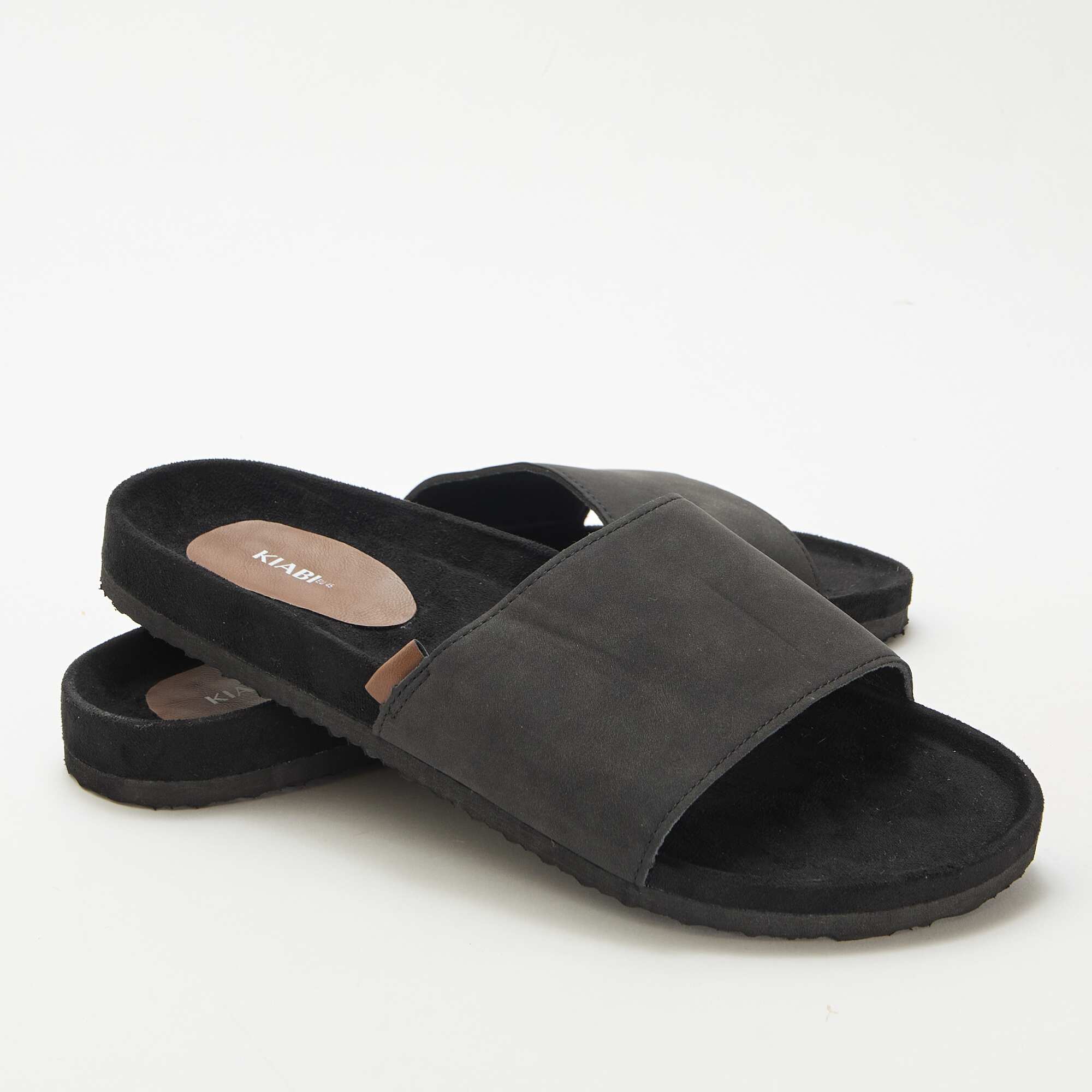 Single Strap Mules BLACK - Image 5