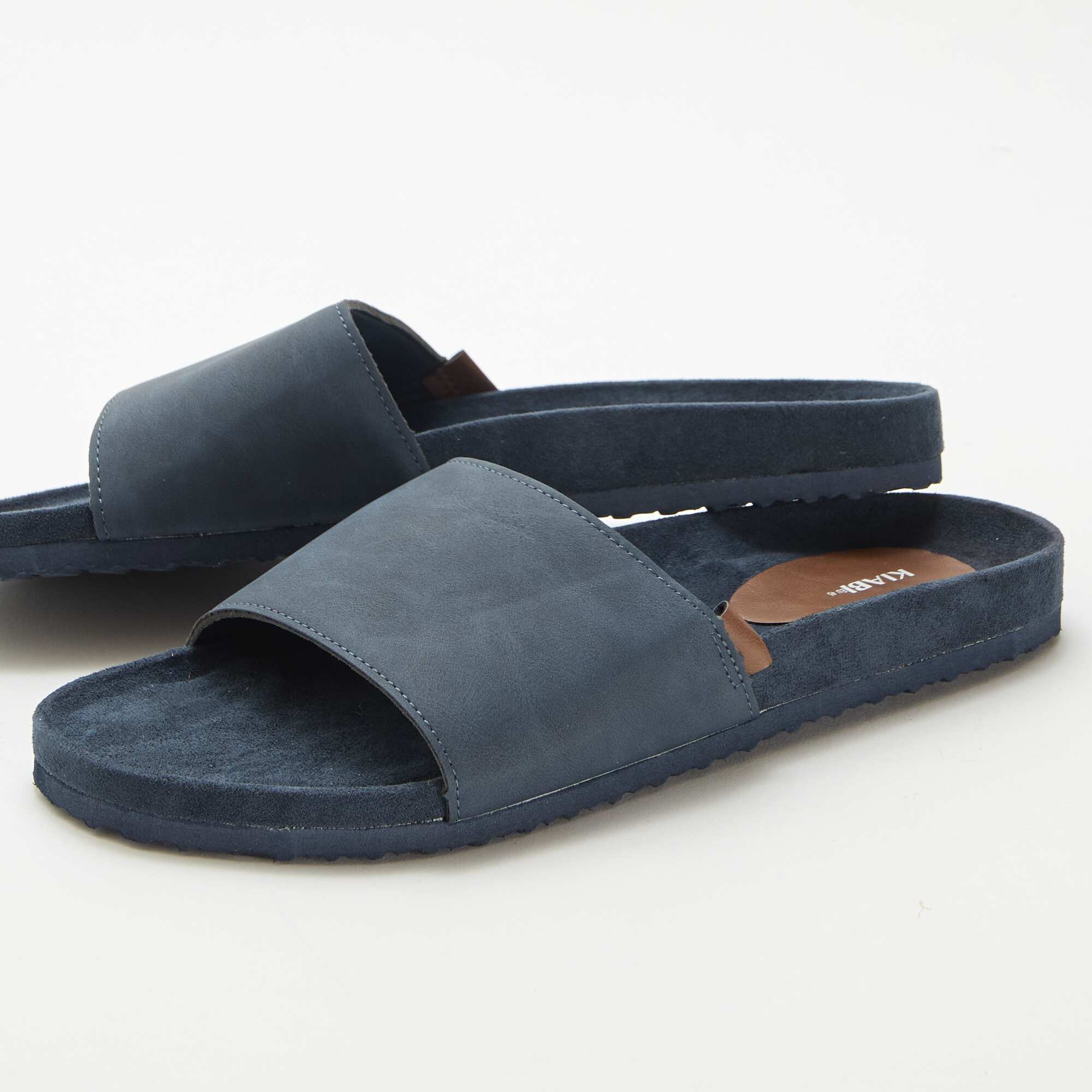 Single Strap Mules BLUE - Image 5