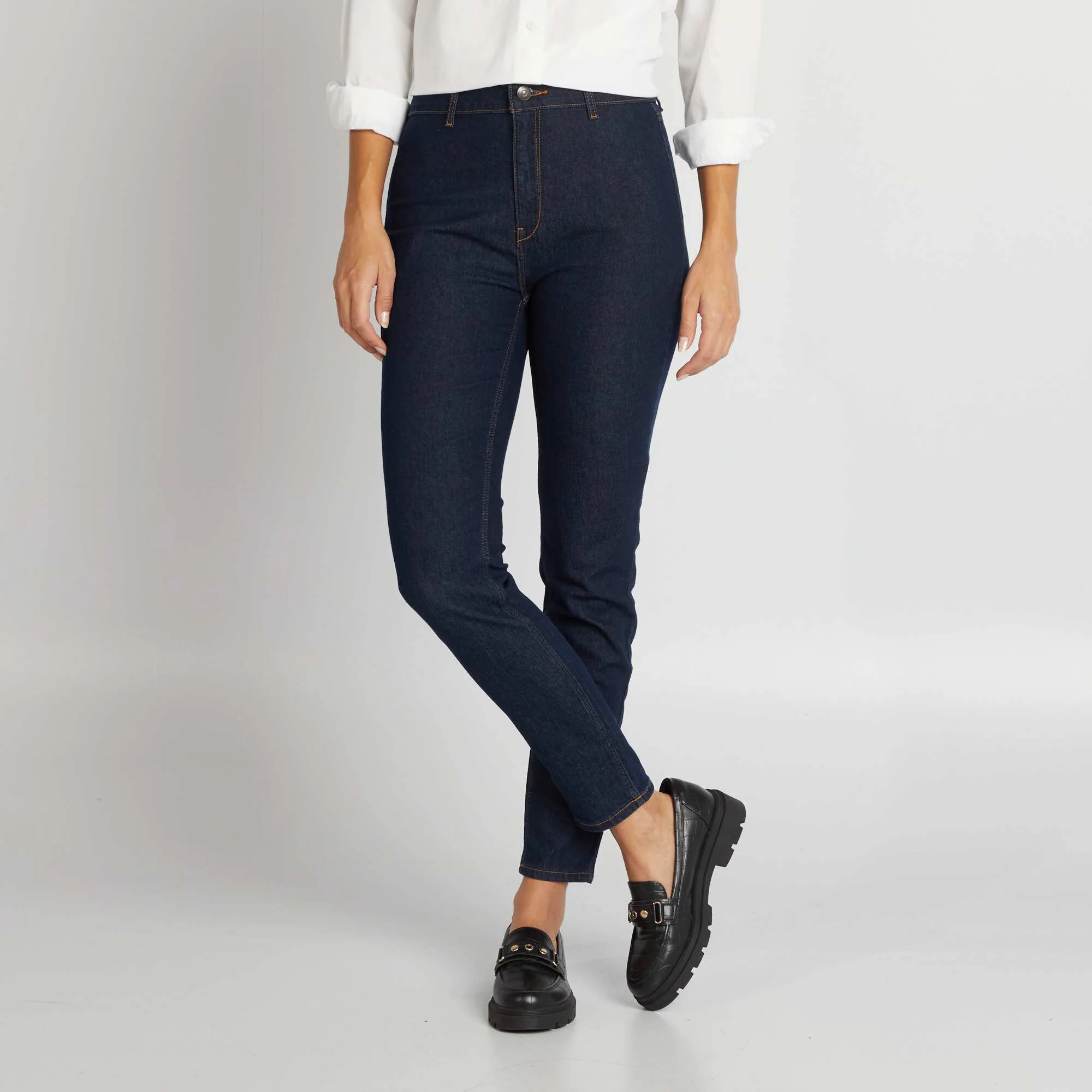 Skinny jeans/very fitted cut BLUE - Image 2