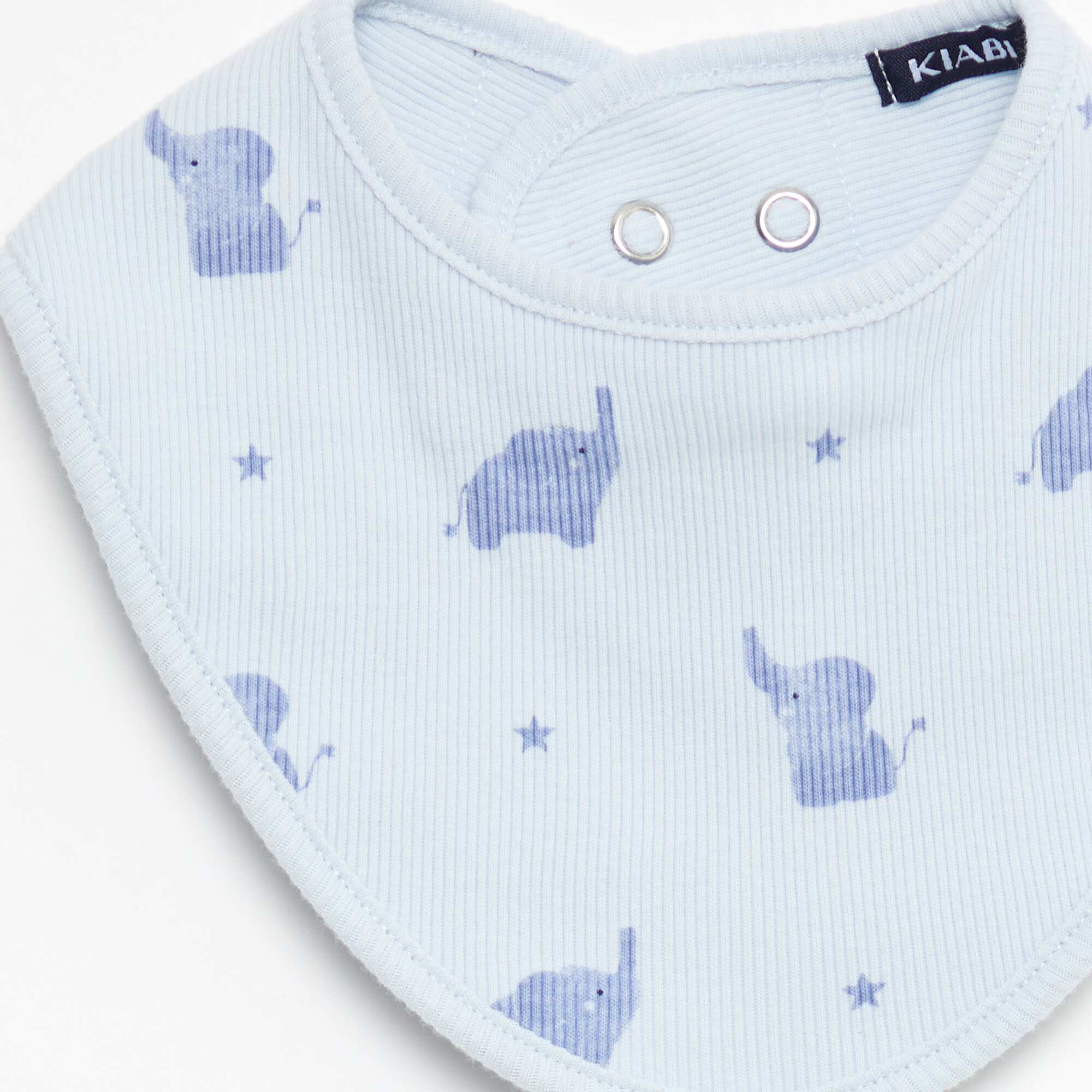 Sleepsuit  bib and bodysuit set - 3-piece set BLUE - Image 6