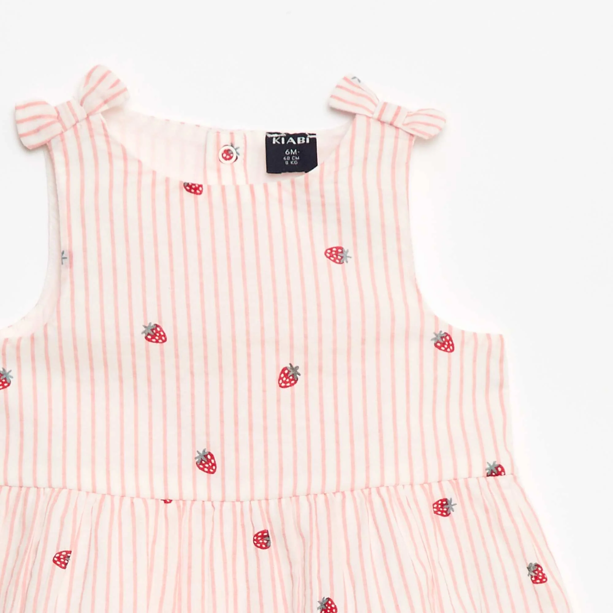 Sleeveless flared dress PINK - Image 2