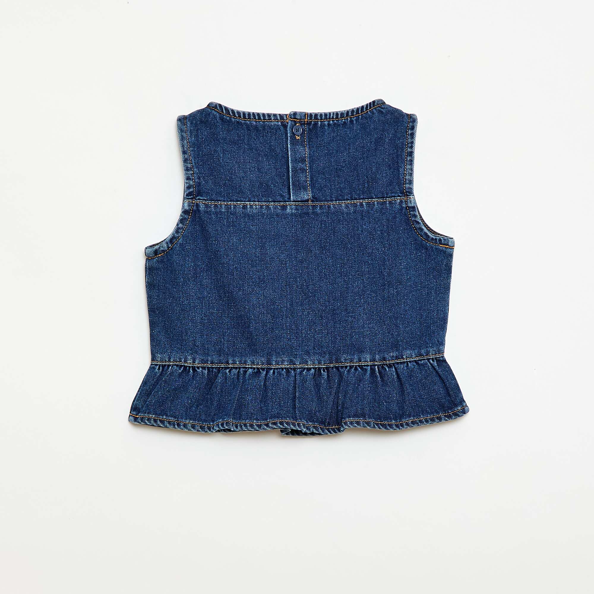 Sleeveless Top BLUE - Image 2