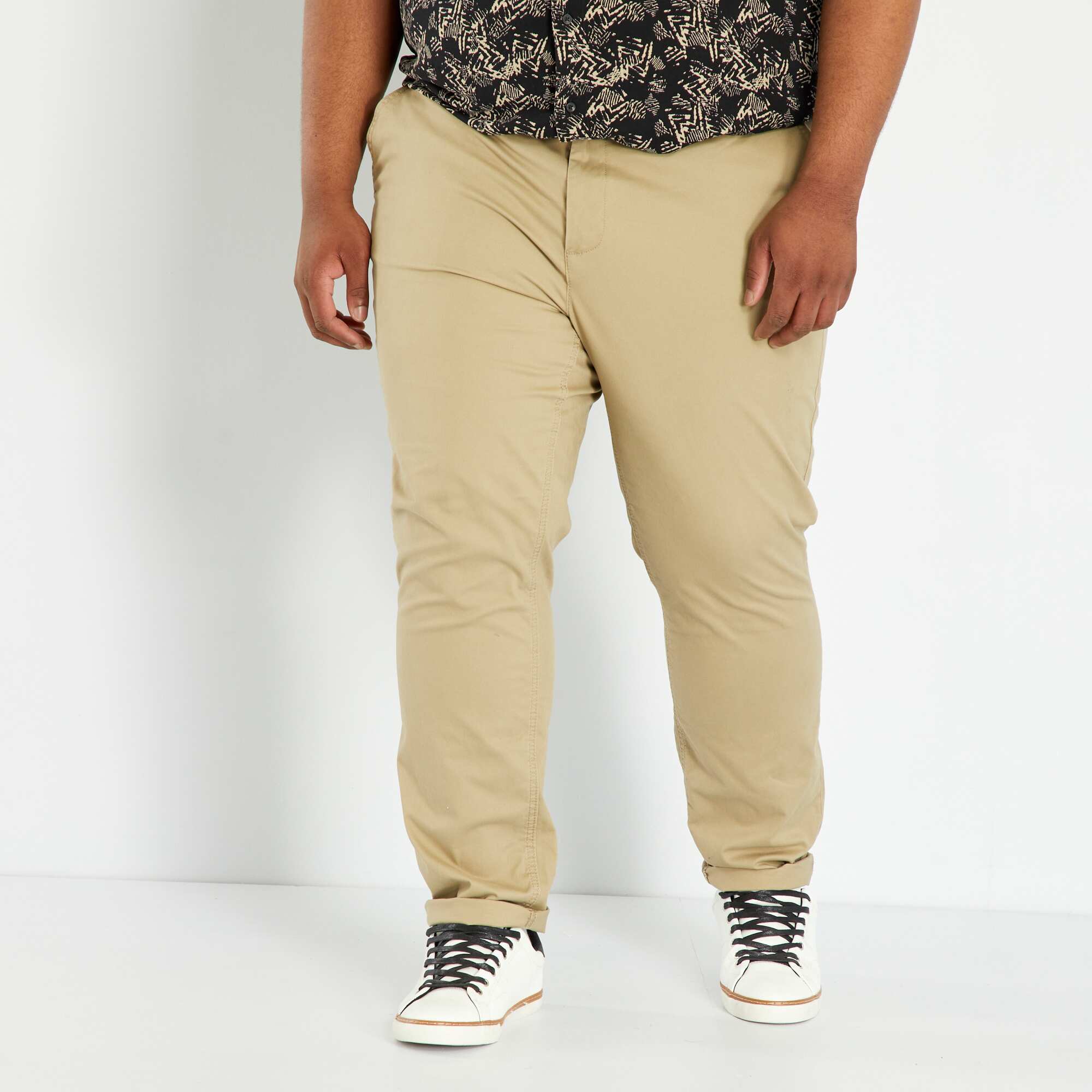 Slim Chinos - L32 BEIGE - Image 2