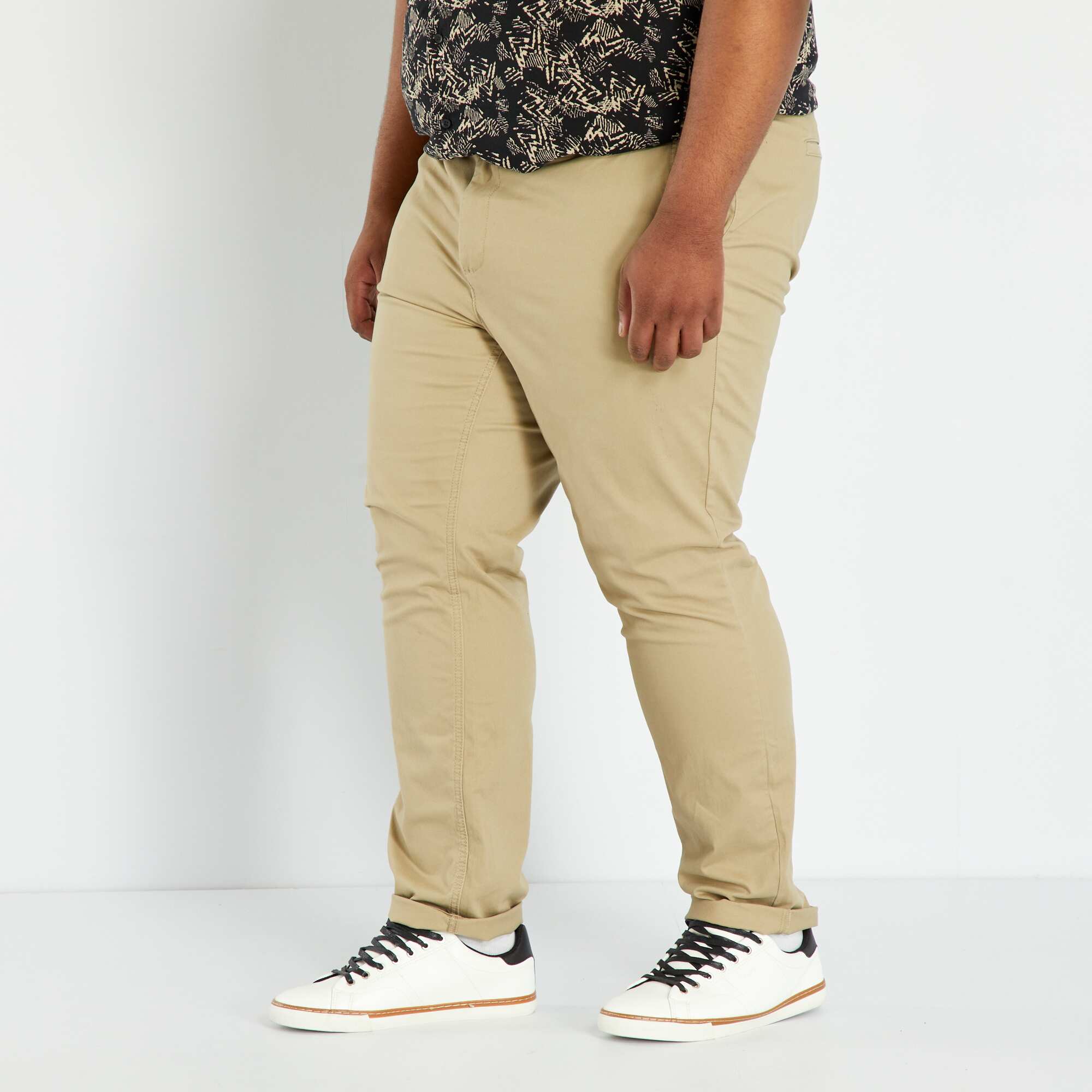Slim Chinos - L32 BEIGE - Image 4