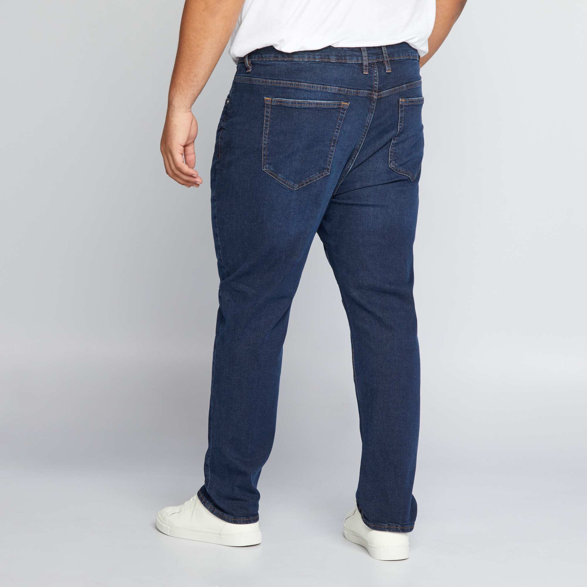 Slim-fit 5-pocket jeans - L32 BLUE - Image 4
