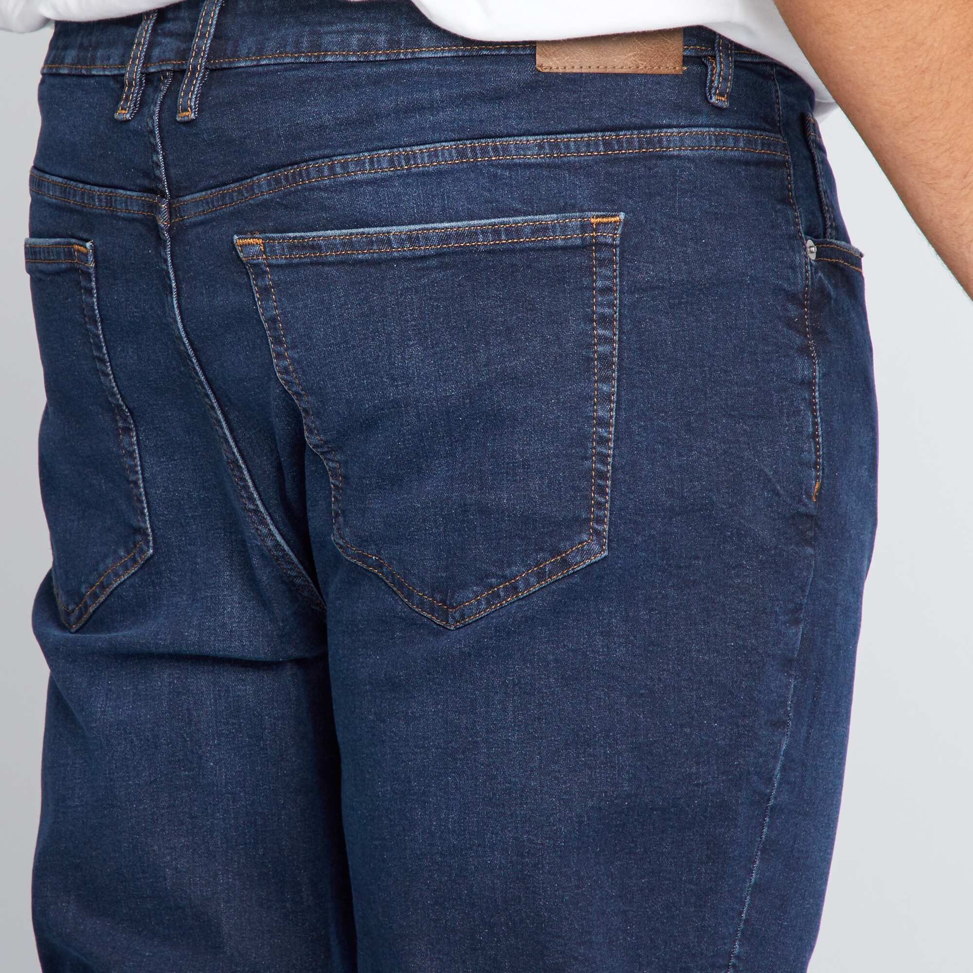 Slim-fit 5-pocket jeans - L32 BLUE - Image 5