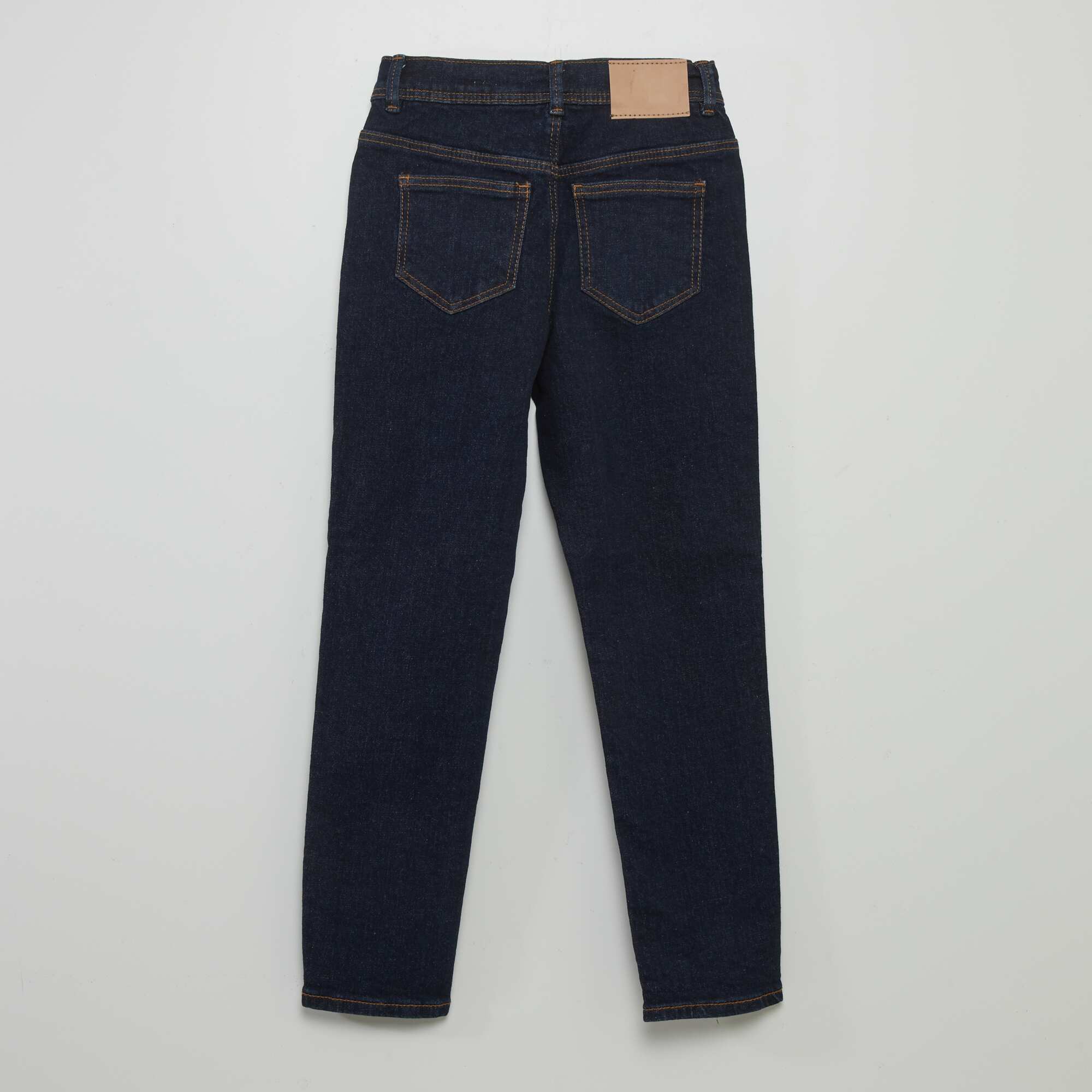 Slim-fit 5-pocket trousers BLUE - Image 2