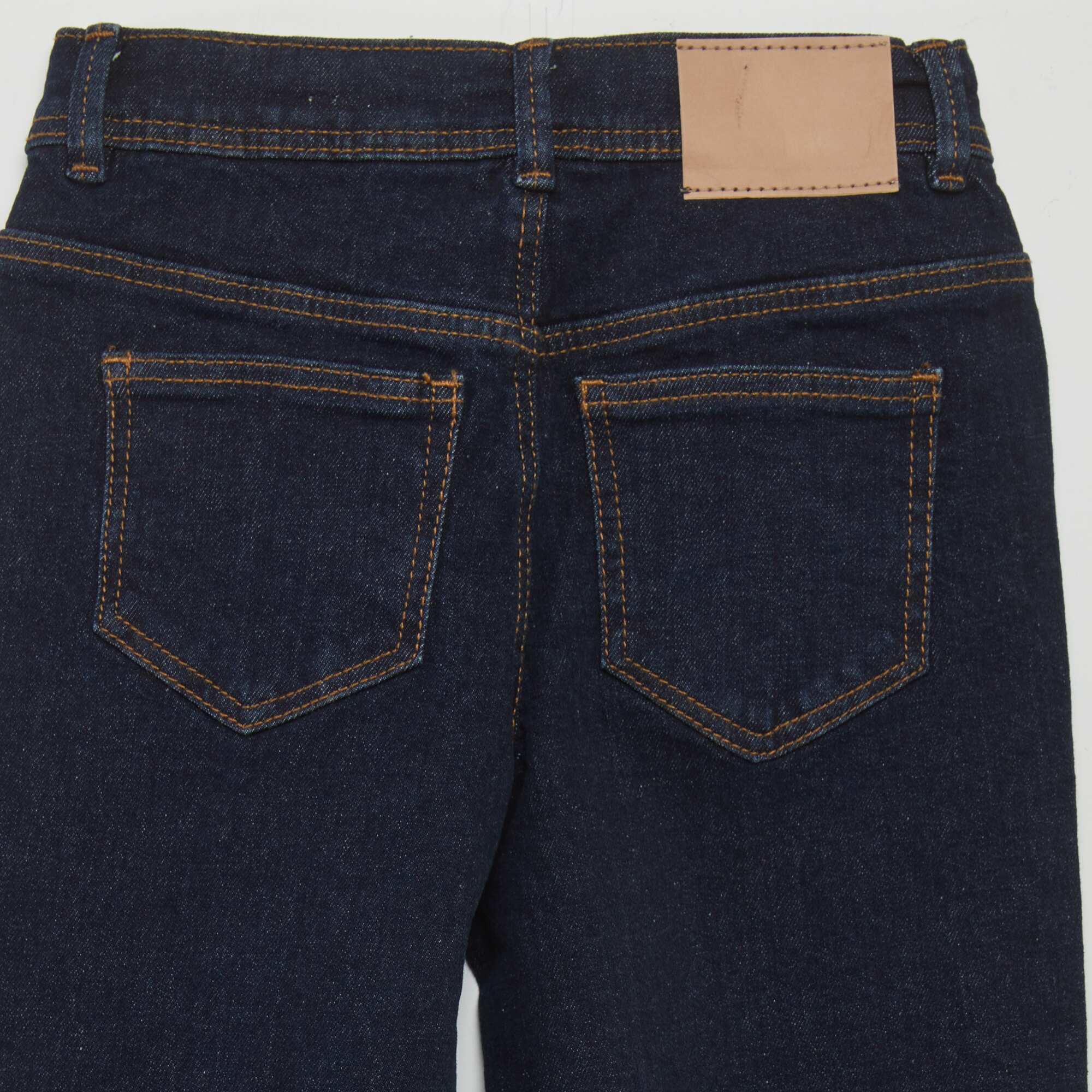 Slim-fit 5-pocket trousers BLUE - Image 5