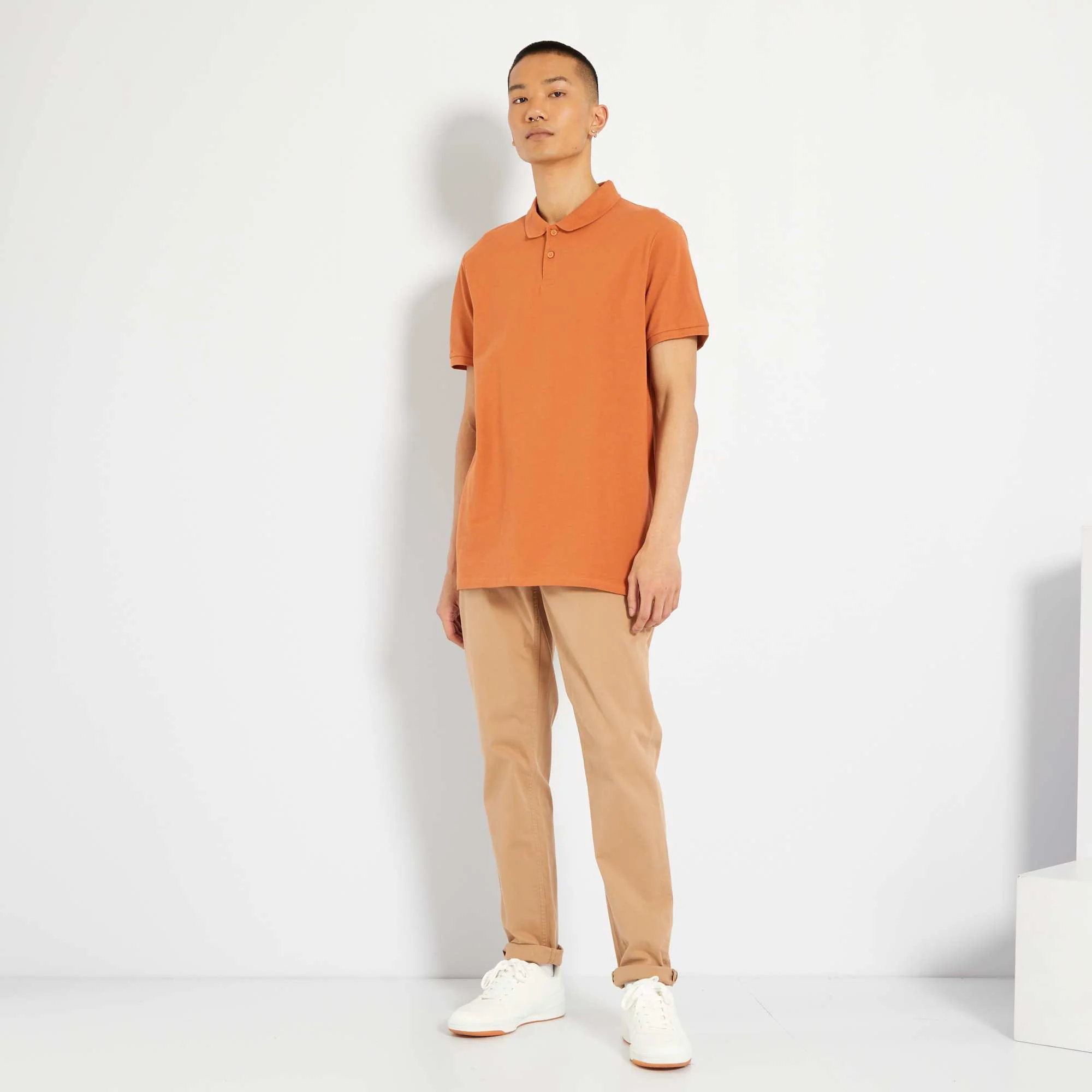 Slim-fit chinos beige - Image 3