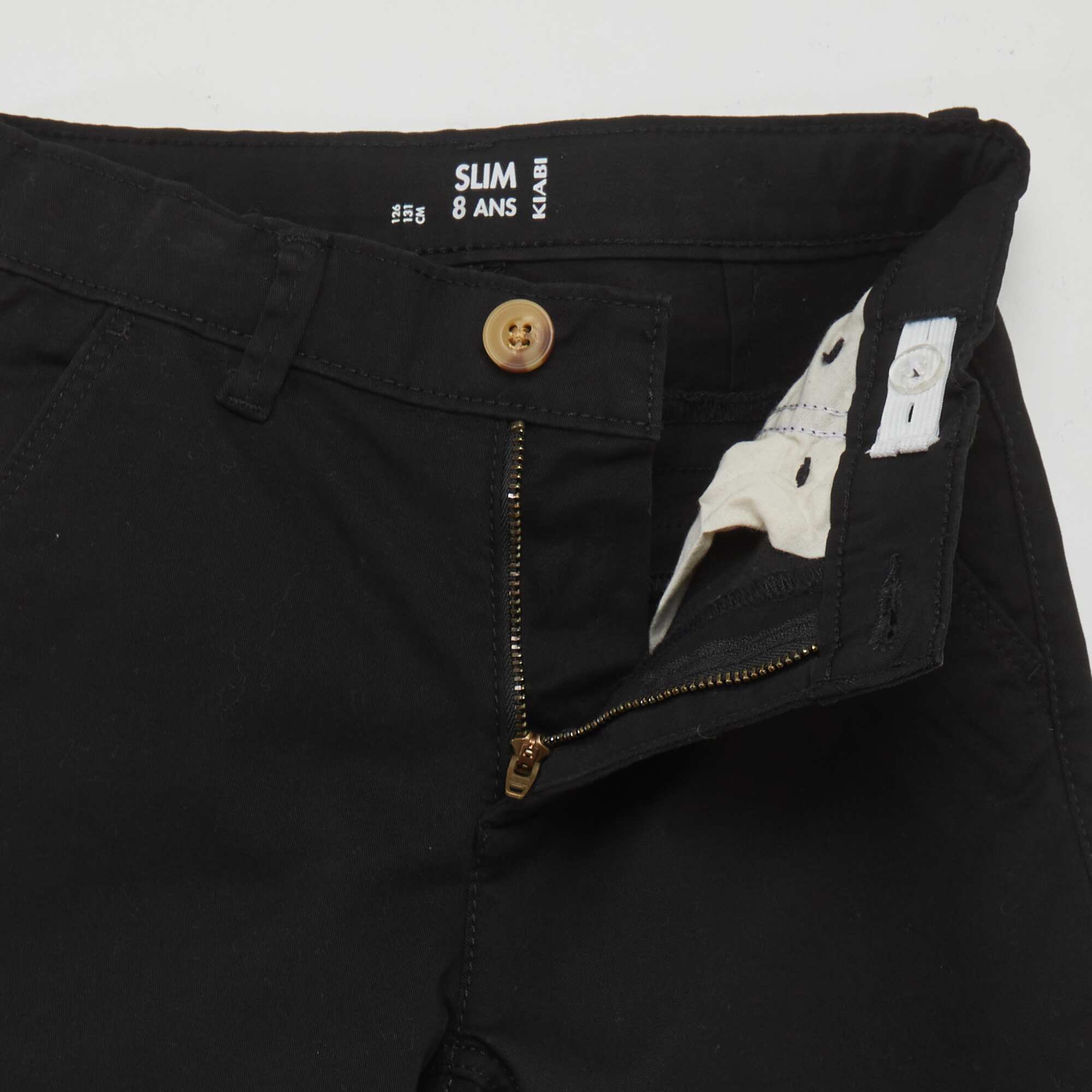 Slim-fit chinos black - Image 3