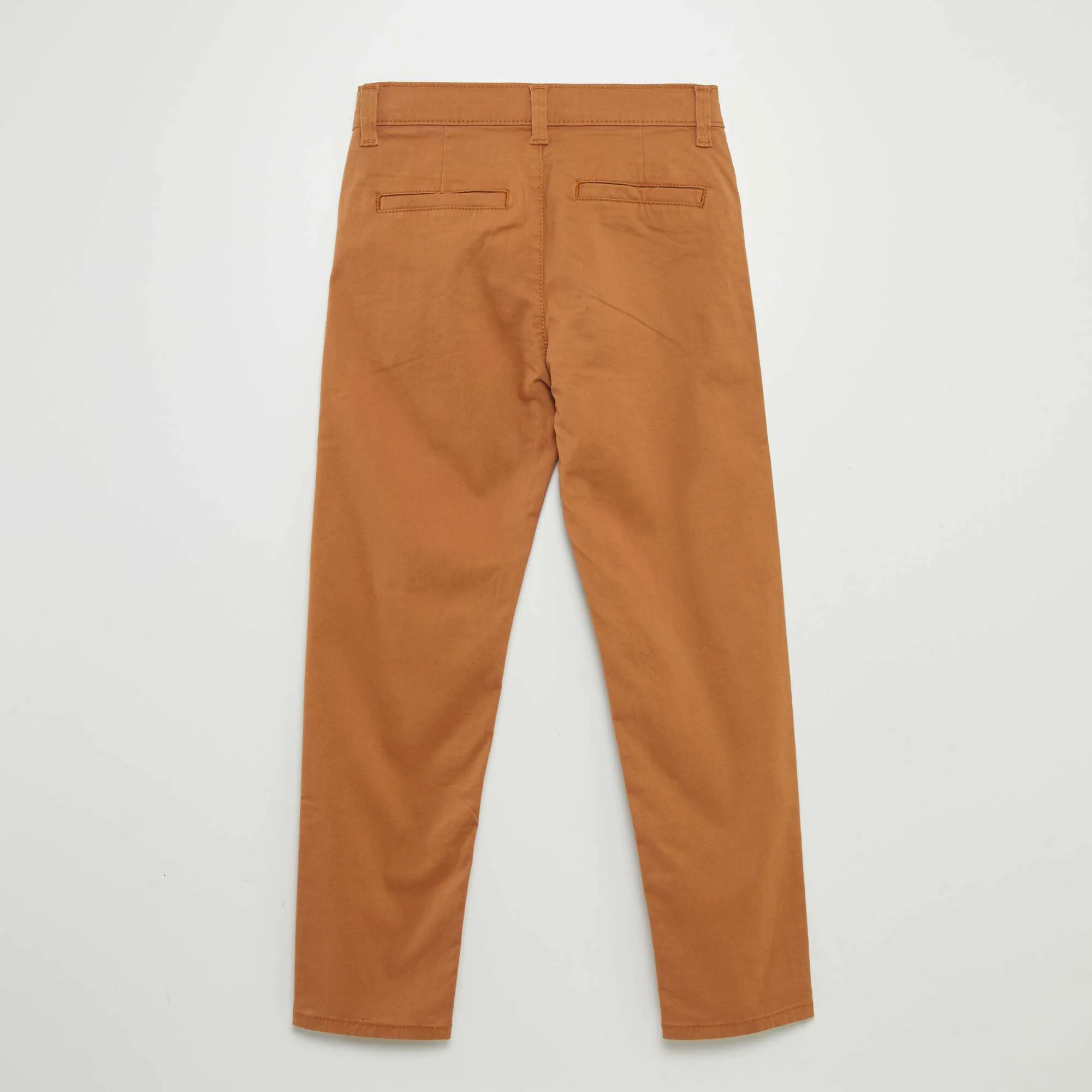 Slim-fit chinos BROWN - Image 4