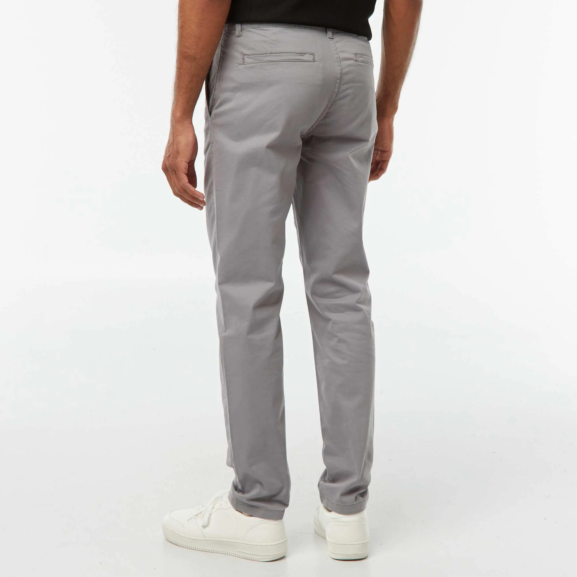 Slim-fit chinos GREY - Image 3