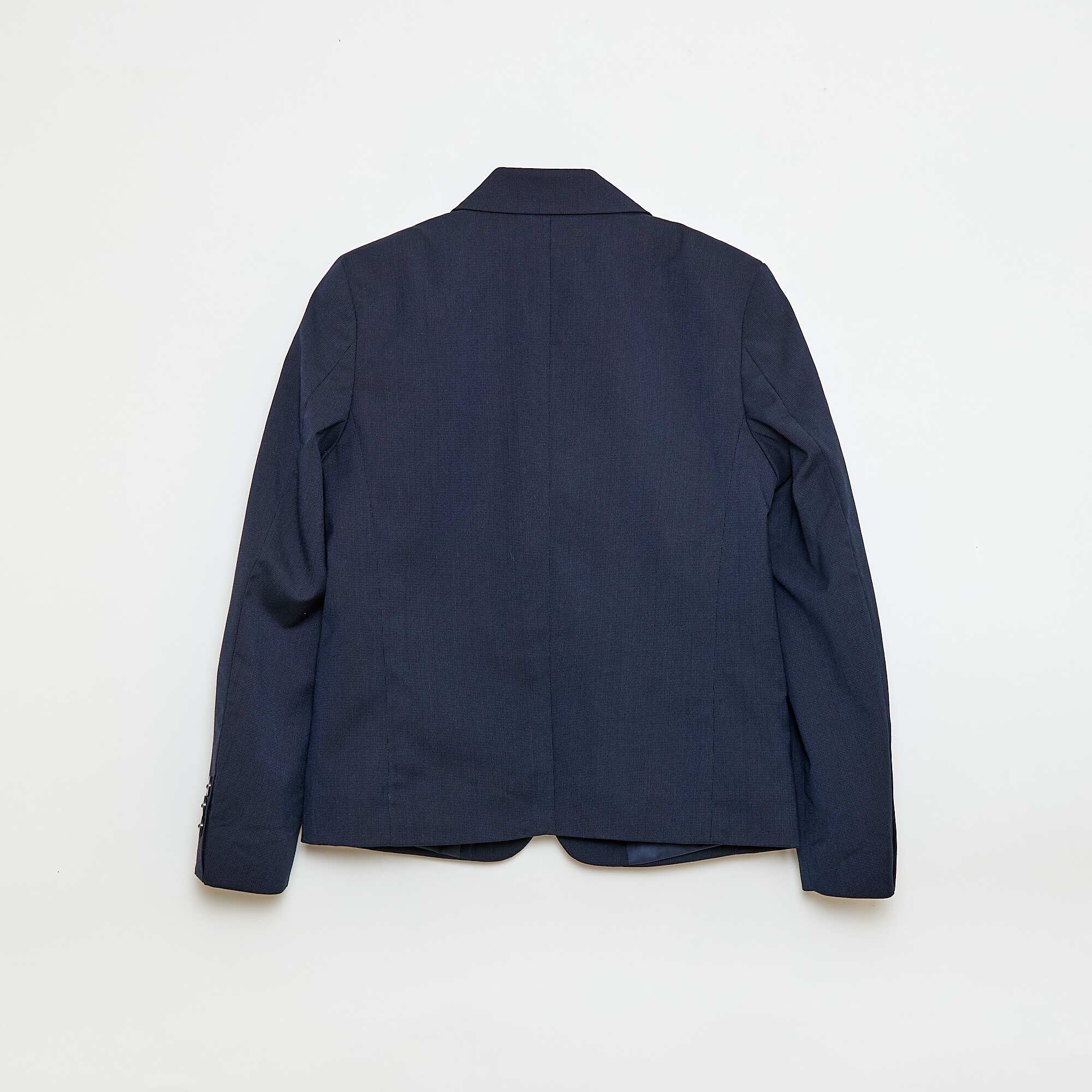 Slim Fit Solid Suit Jacket BLACK - Image 2