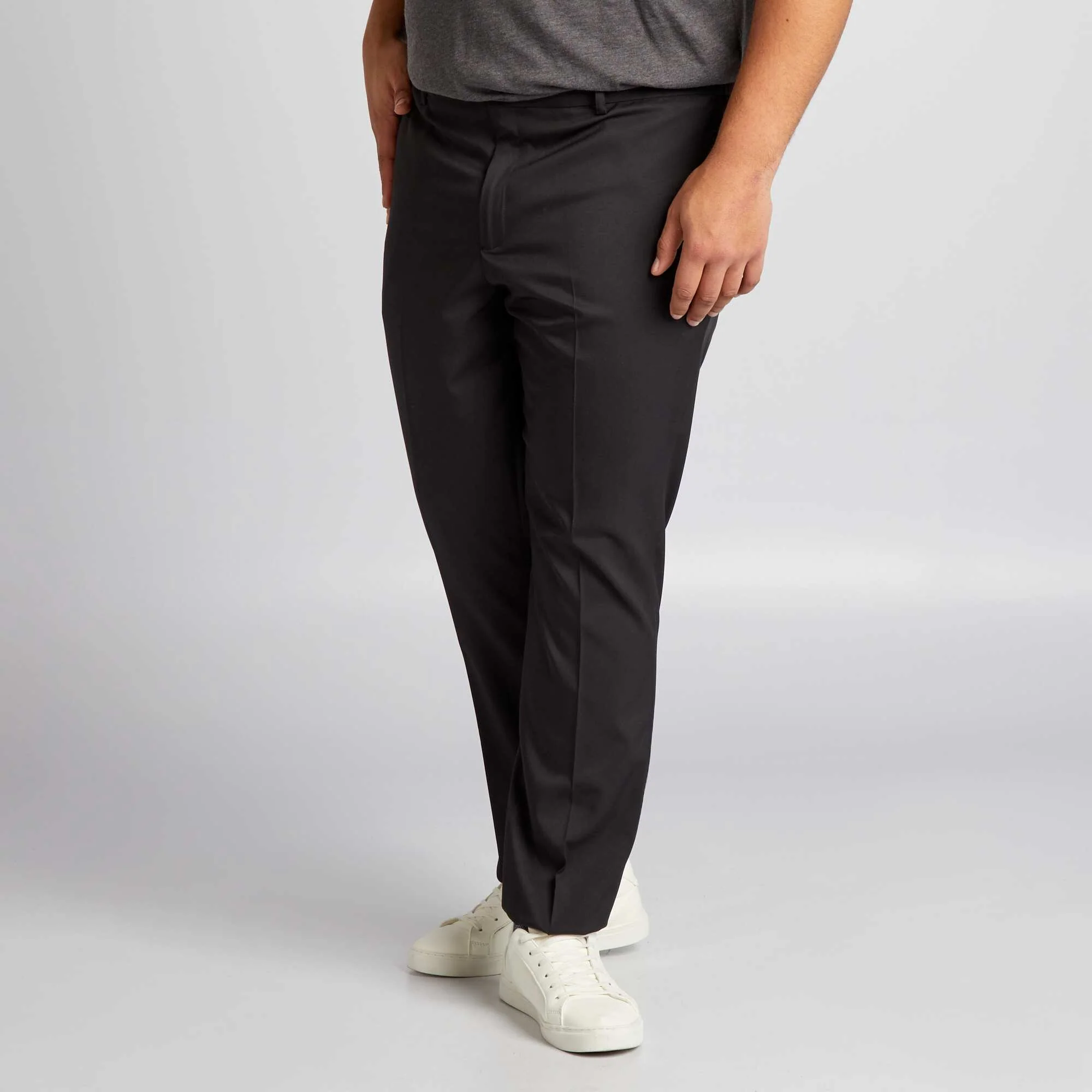 Slim-fit suit trousers black - Image 2