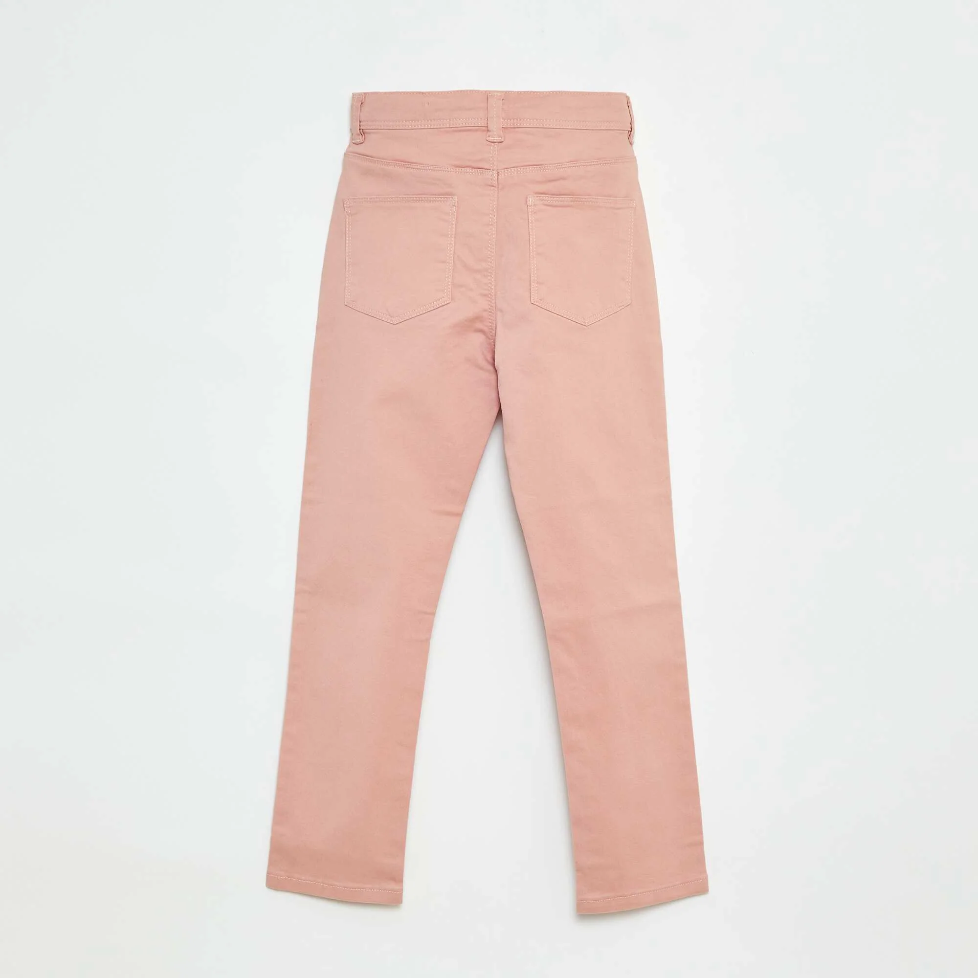 Slim-fit trousers - fitted cut with 4 pockets PINK - Image 2