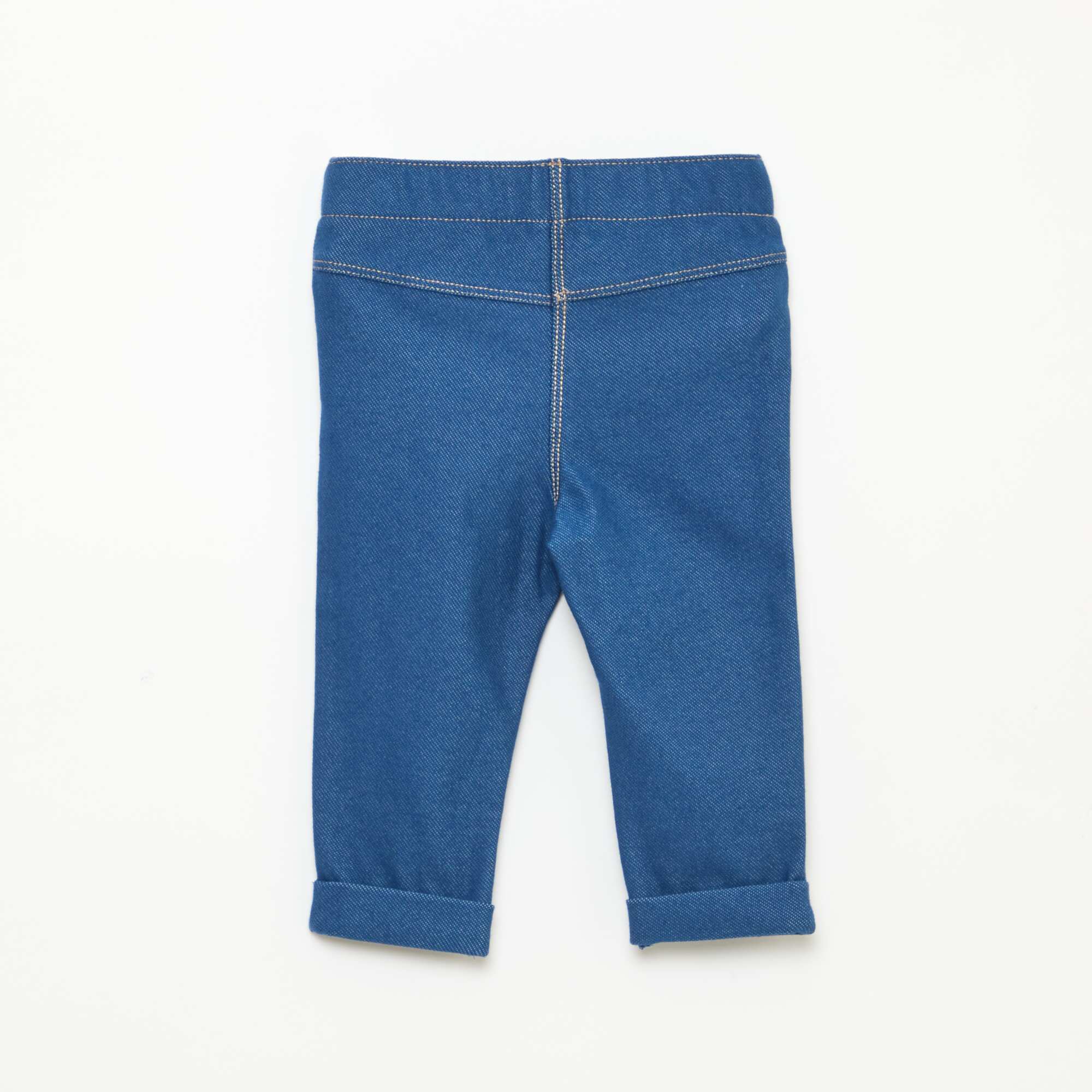 Slim Tregging Pants BLUE - Image 2