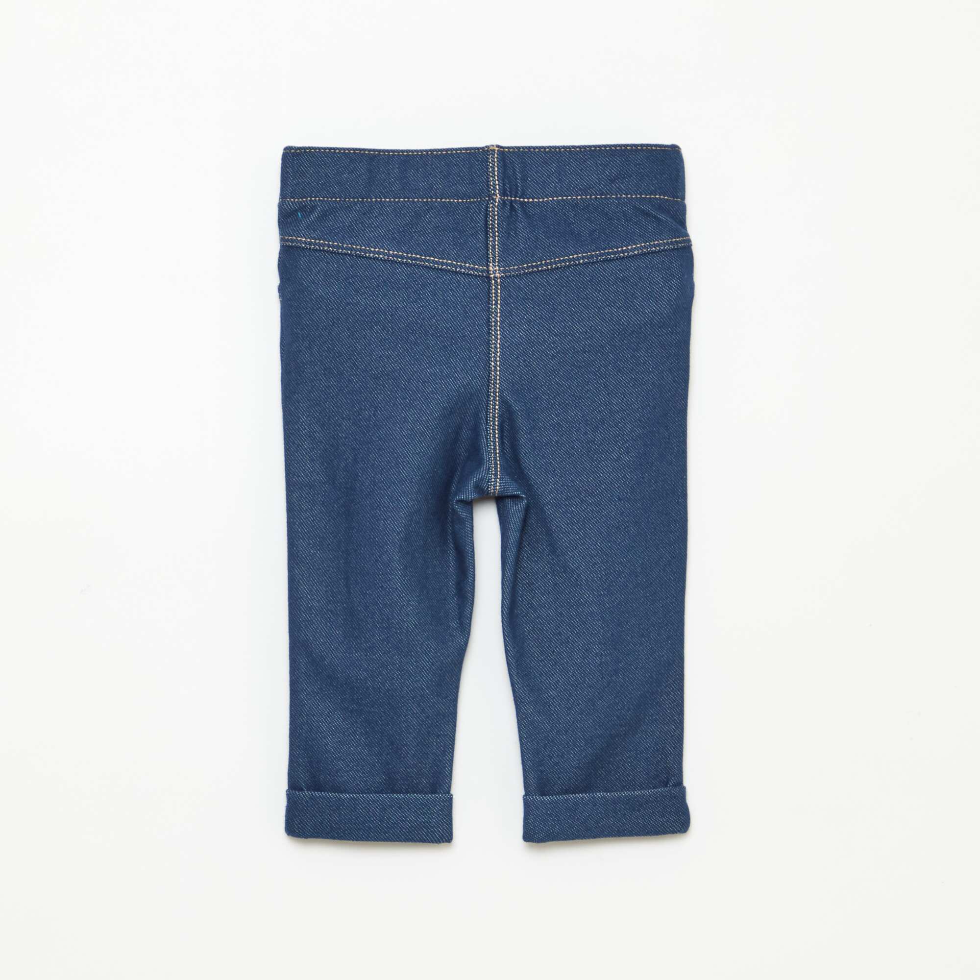 Slim Tregging Pants BLUE - Image 2