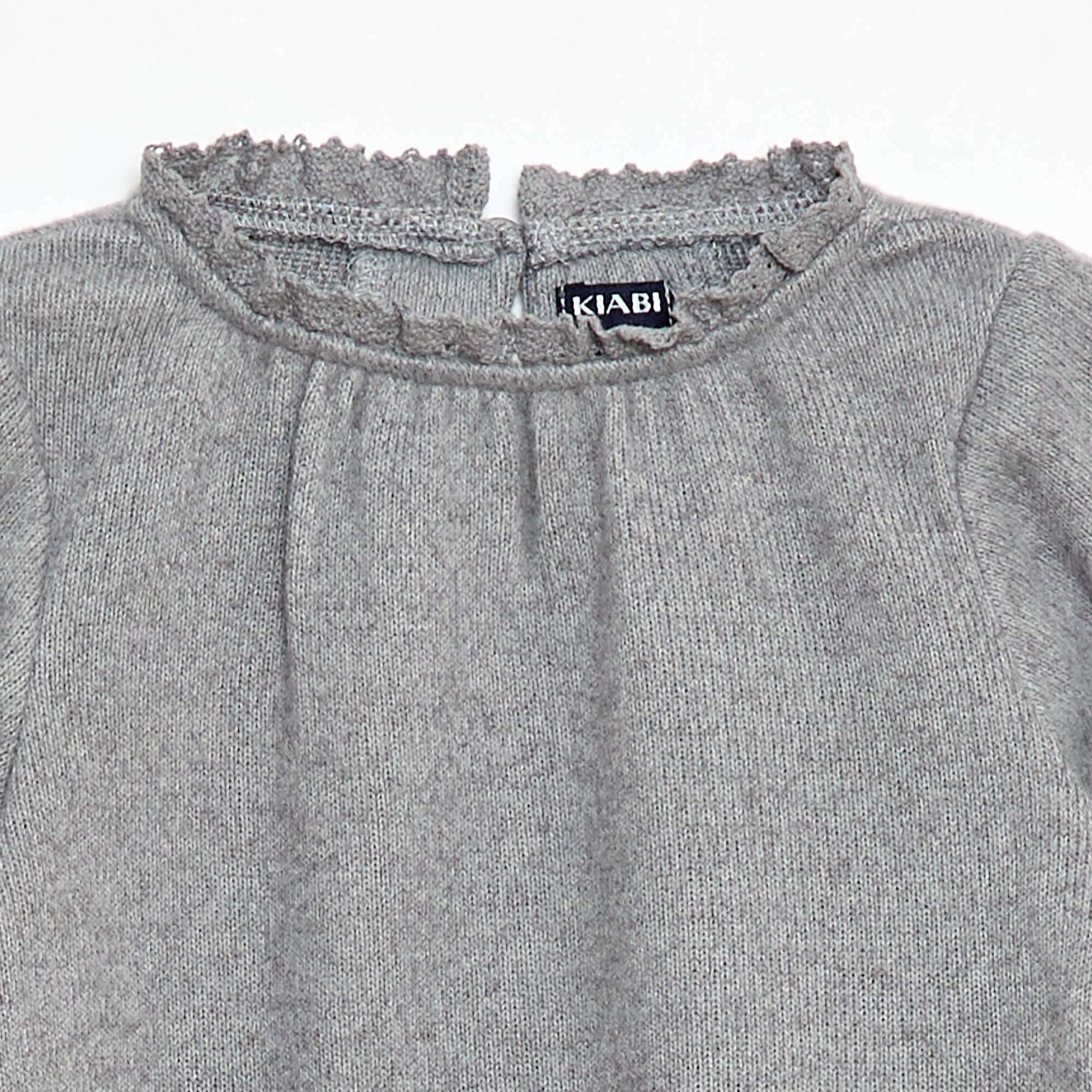 Snuggly Knit 2-Piece Set GREY - Image 3